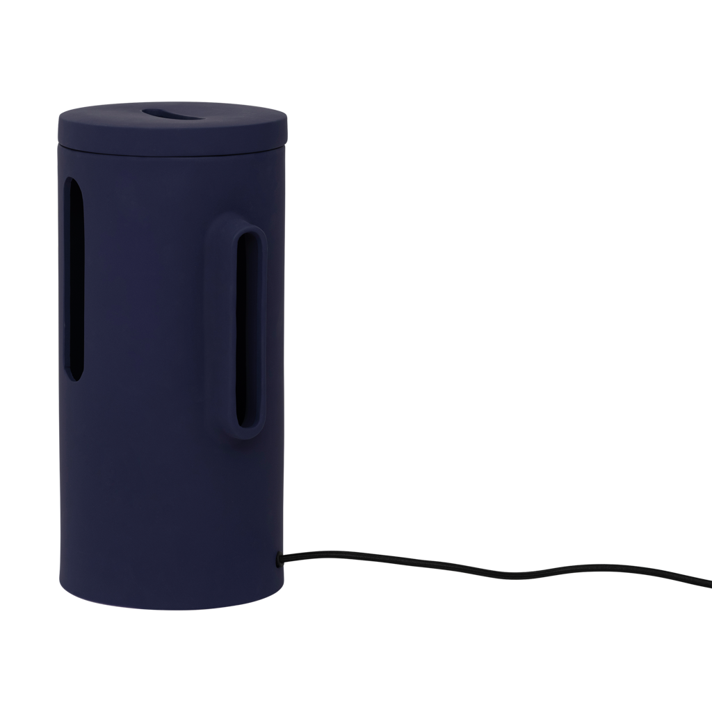 Stolná lampa LITEN granátová