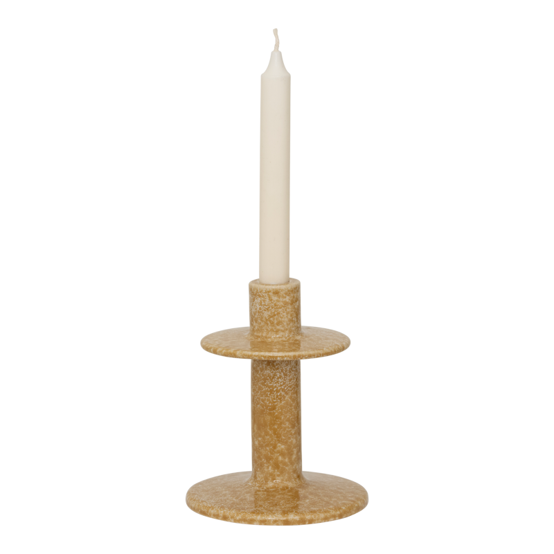 AIDEN Candle Holder Warm Beige
