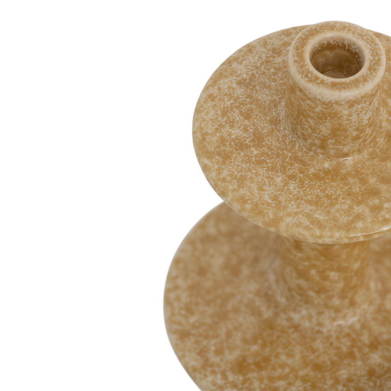 AIDEN Candle Holder Warm Beige