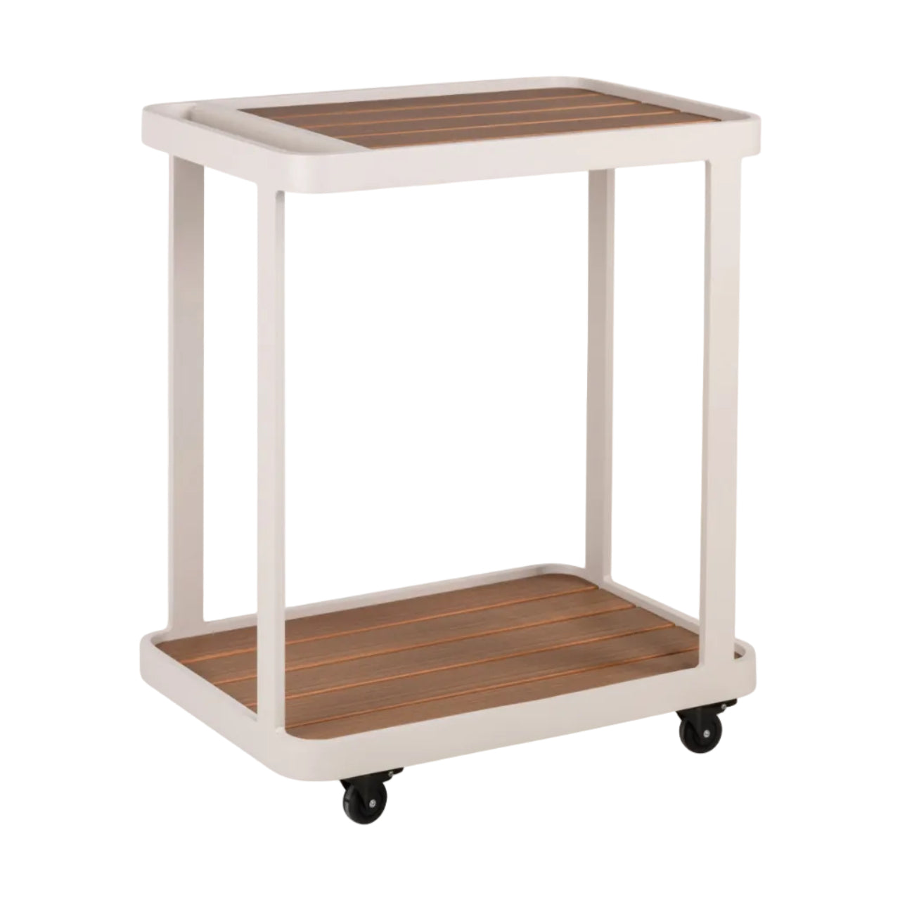 Záhradný vozík SPRITZ béžový s drevenou doskou