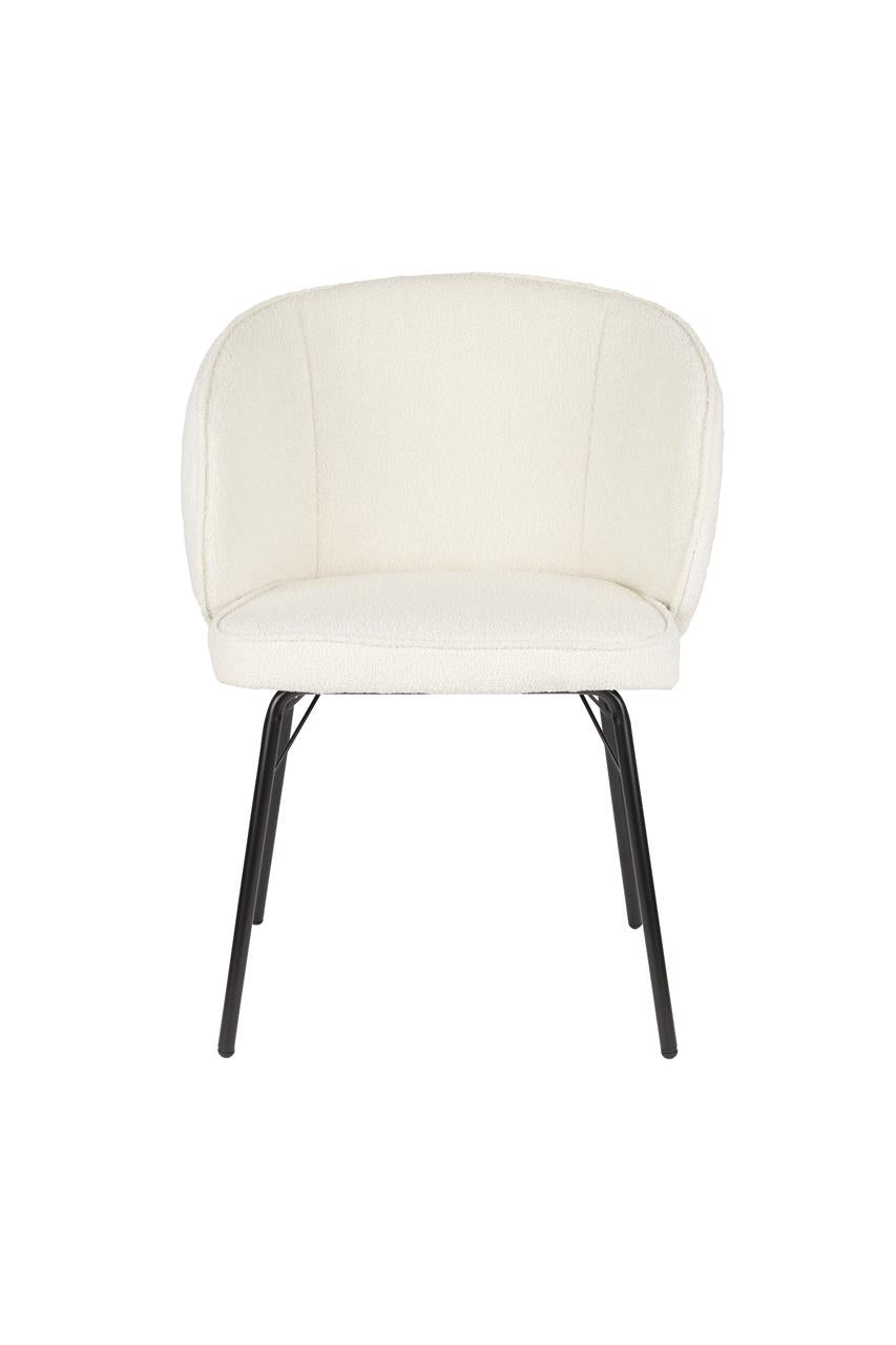 JOA Chair white with black base