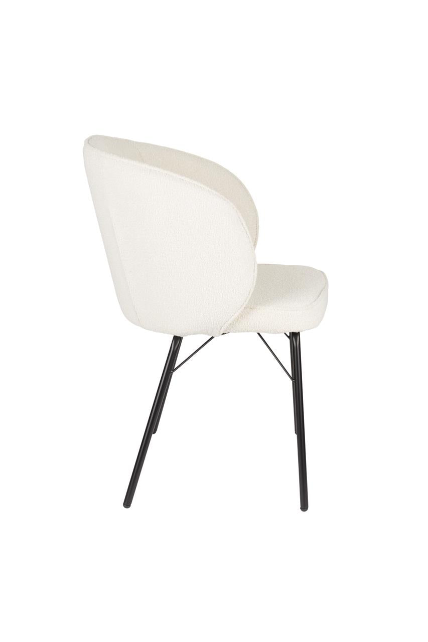 JOA Chair white with black base