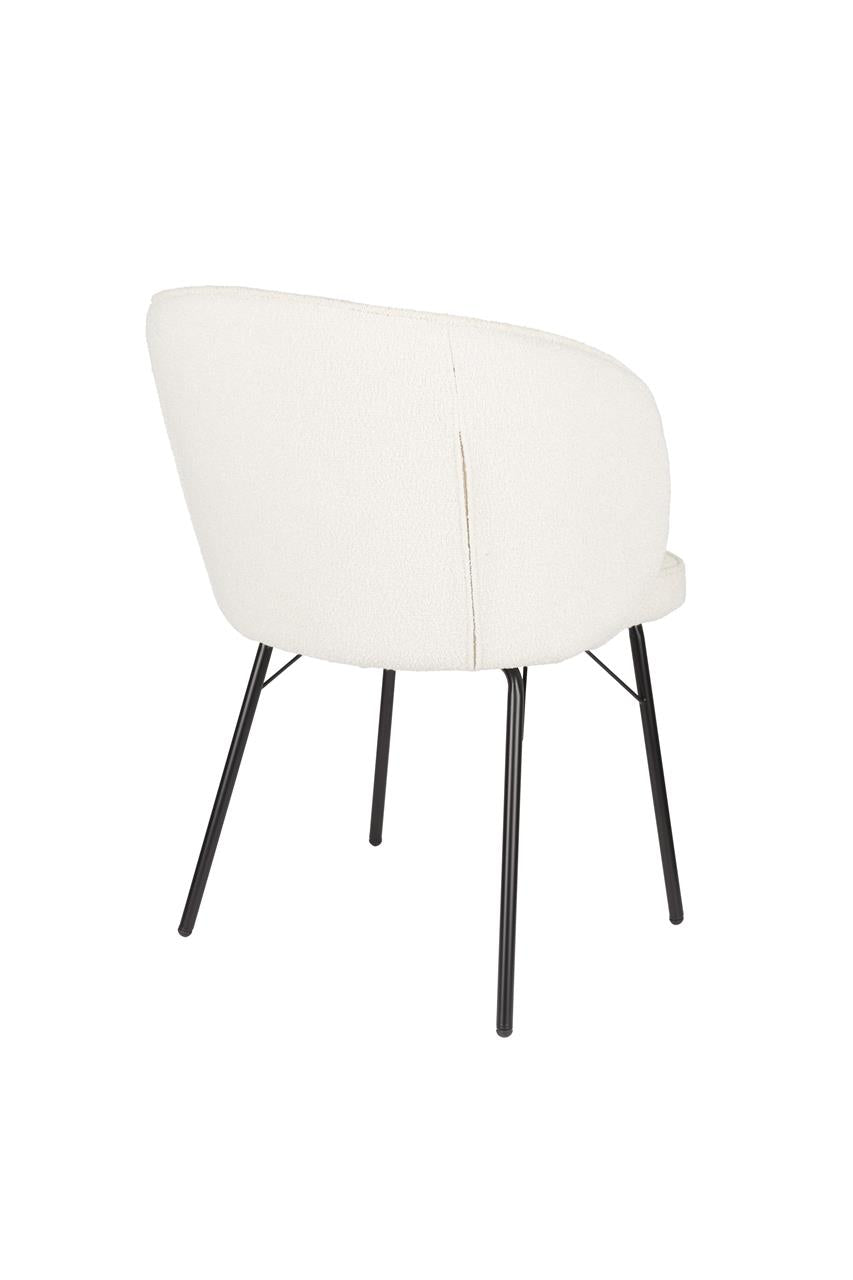 JOA Chair white with black base