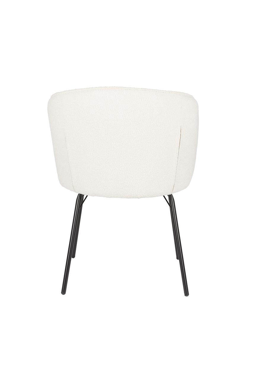 JOA Chair white with black base