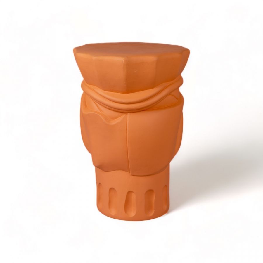 MAGNA GRAECIA Stool - WOMAN terracotta