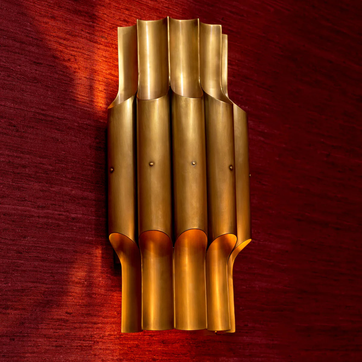 Nástenné svietidlo QUINTARA antická zlatá