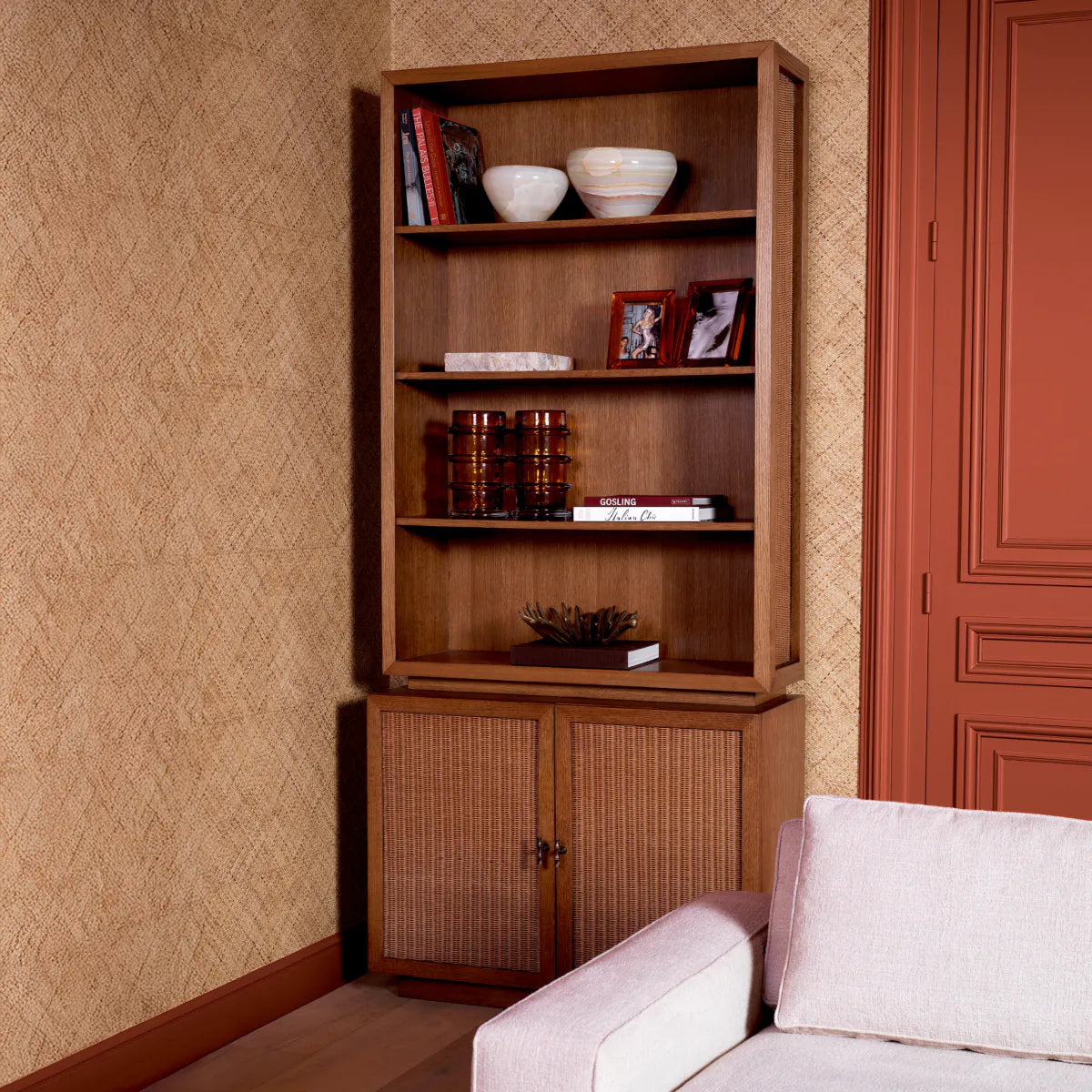 Regál BORCHARD dubový