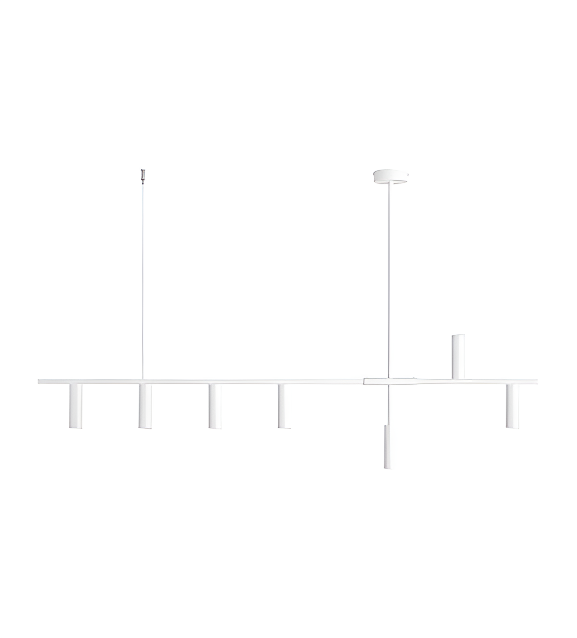 Závesná lampa TREVO biela