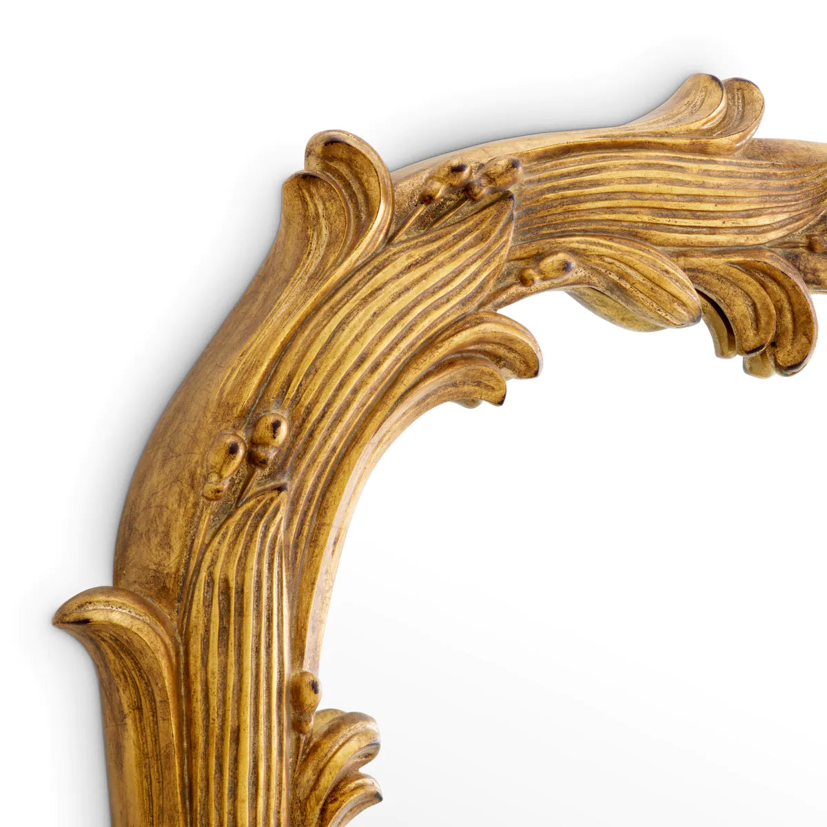 Luster GAVIN antický zlatý