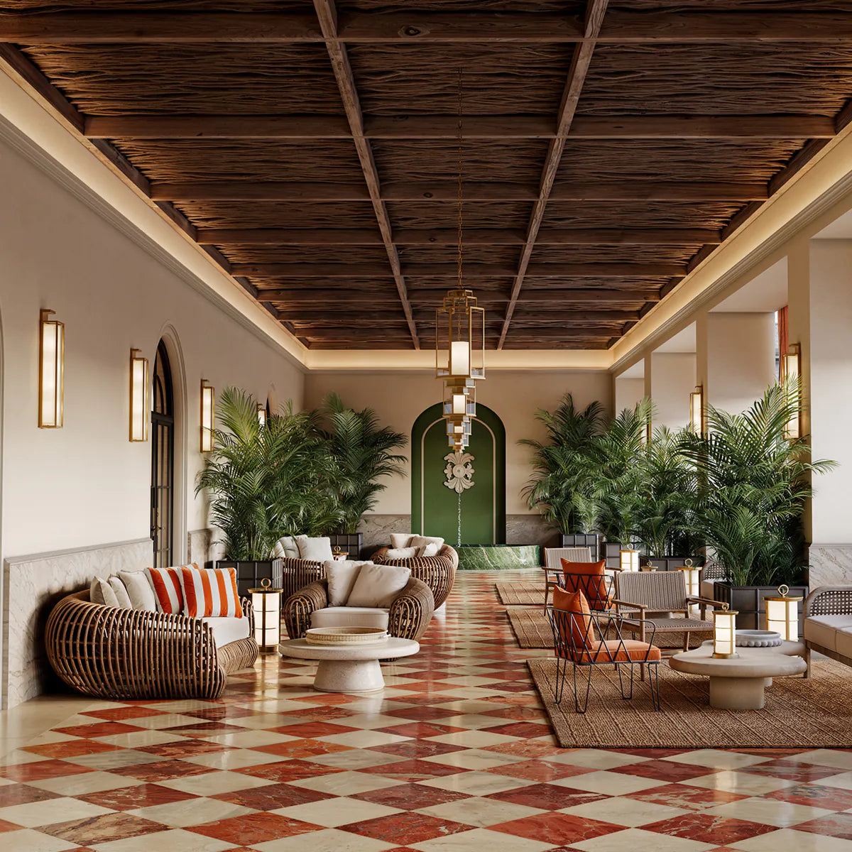 Záhradná pohovka SIDERNO syntetický ratan