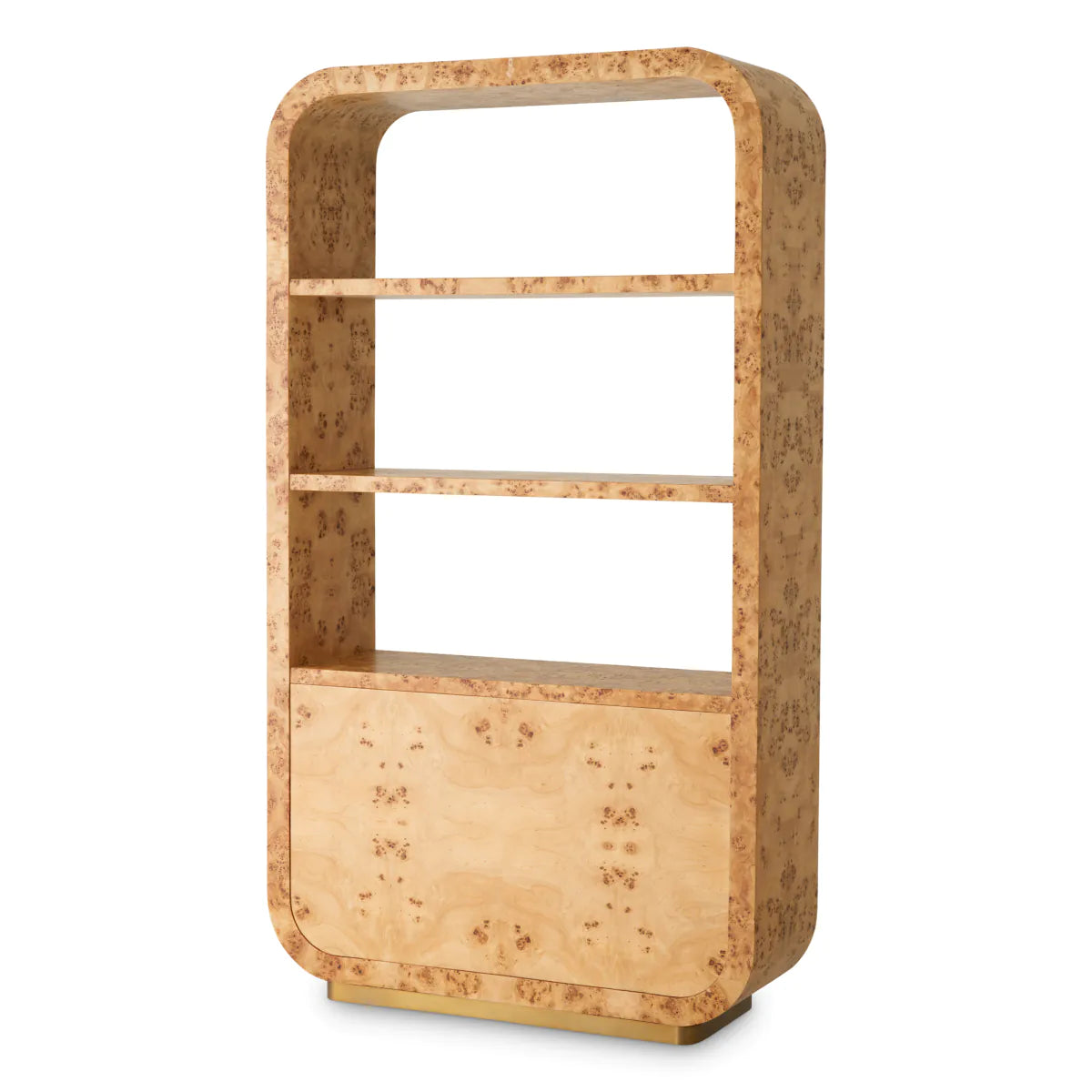 Quinton shelf light brown maple veneer