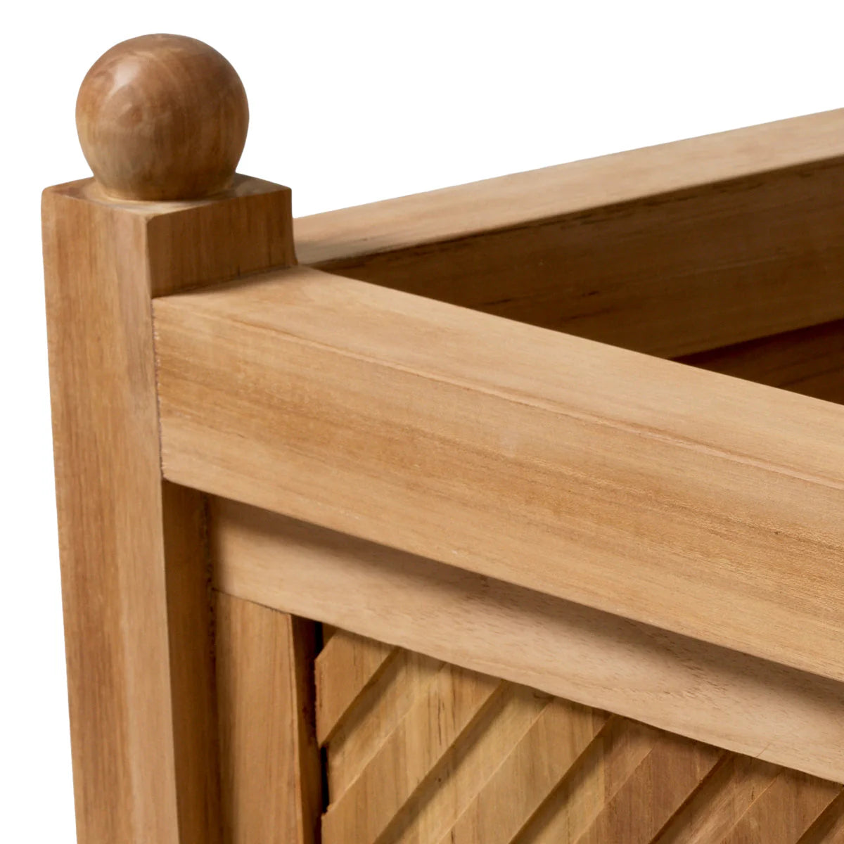 Exteriérový kvetináč STANMORE z teakového dreva