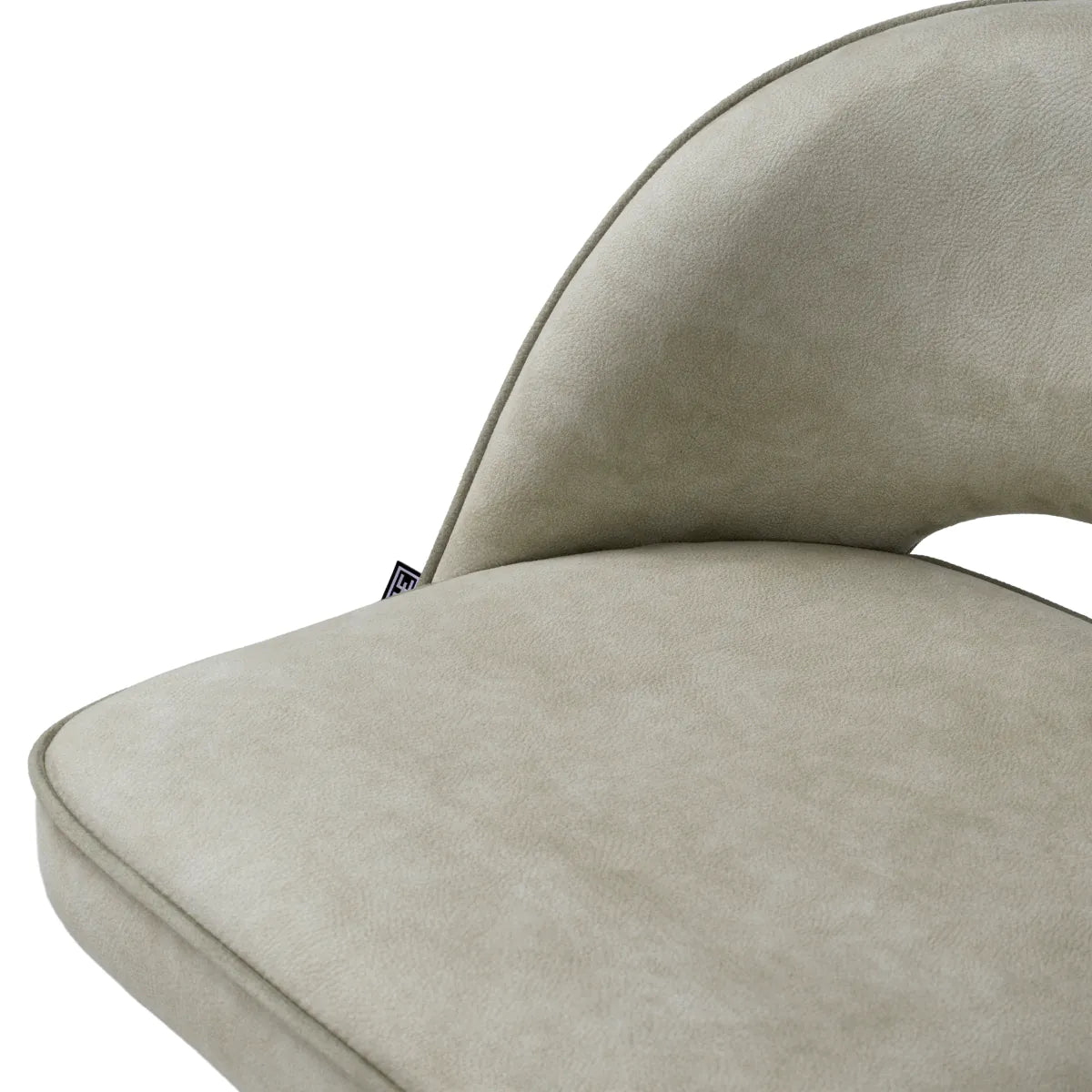 Set of velvet hokers cliff light gray