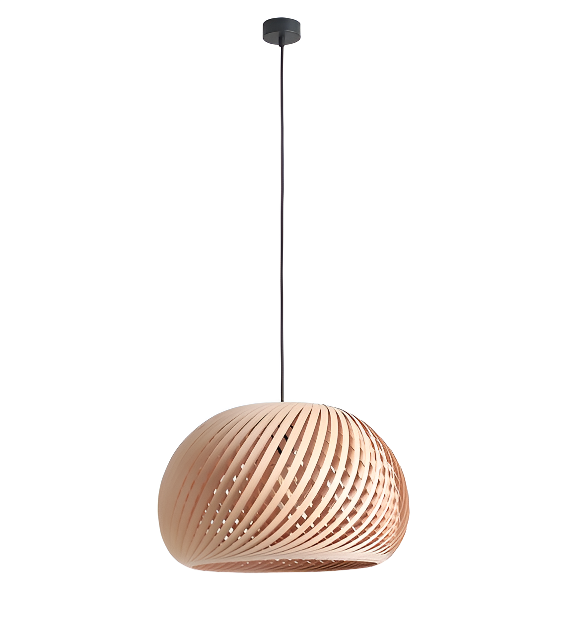 Závesná lampa NATURE CROSS drevo