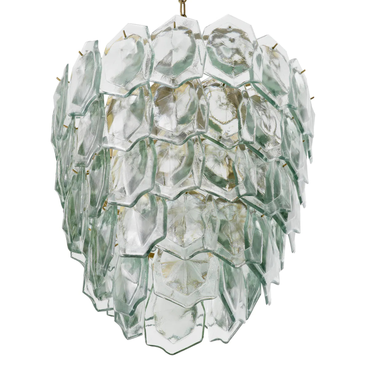 ELIAS chandelier transparent glass