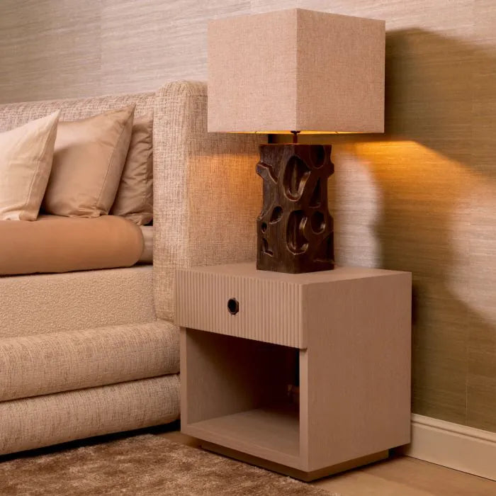 Stolná lampa ENZO antická zlatá