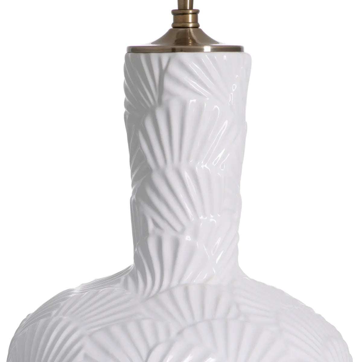 Stolná lampa ANDORRA zlomená biela