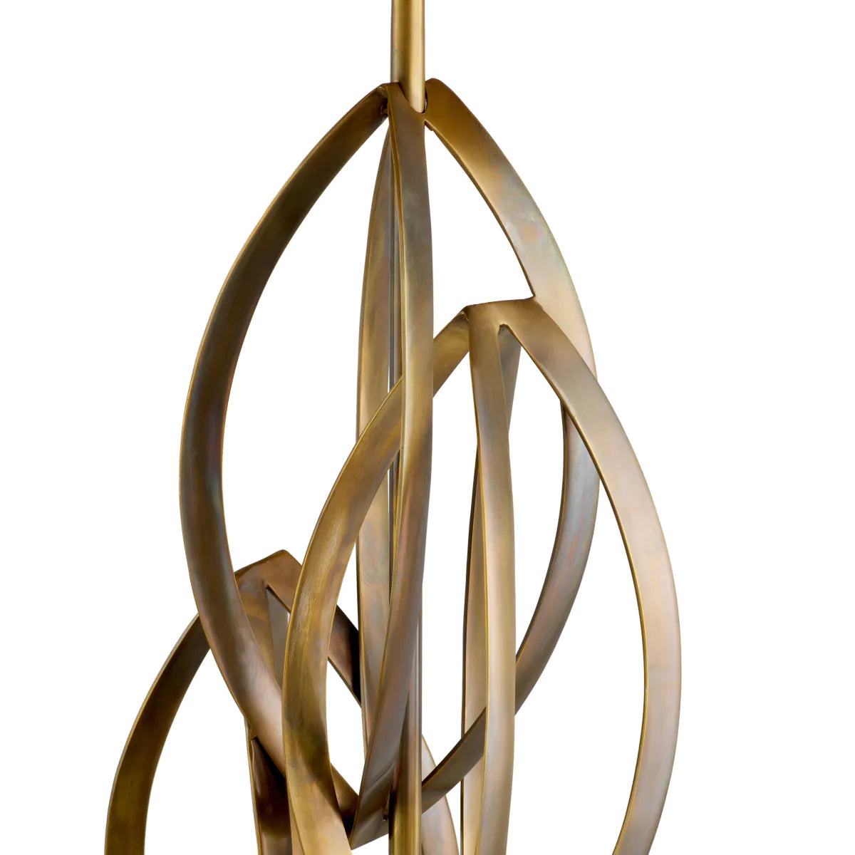 Stolná lampa BELLAMONT antická zlatá s granitovým podstavcom