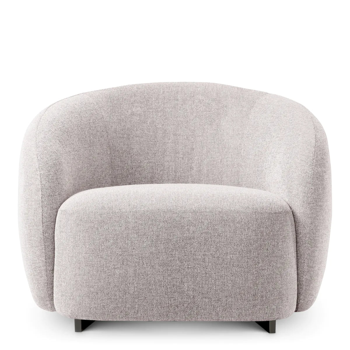 BRICE light gray garden armchair