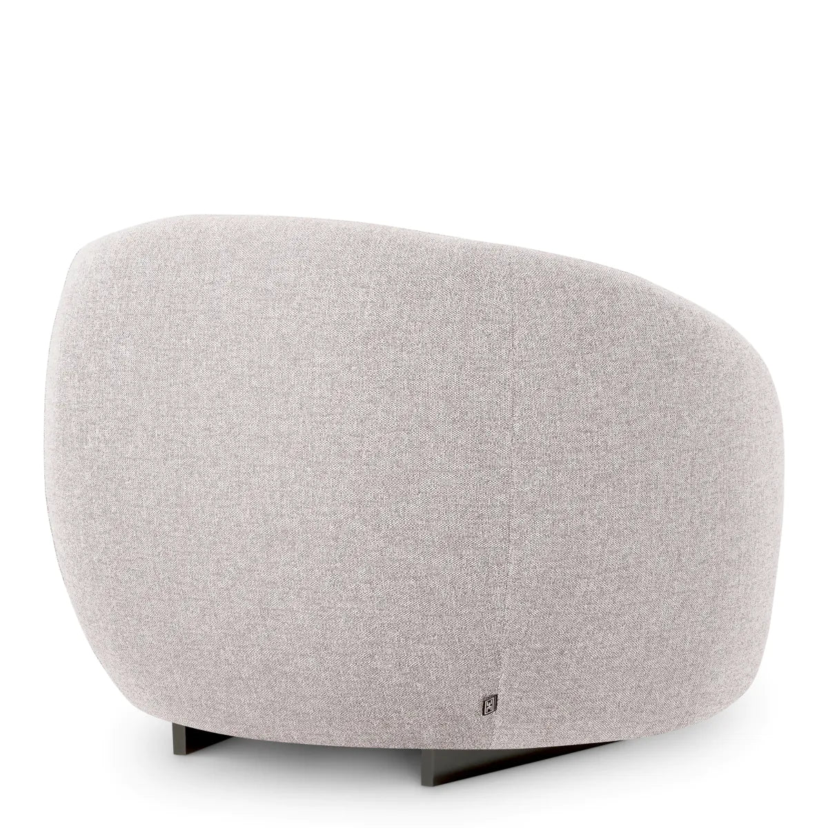 BRICE light gray garden armchair