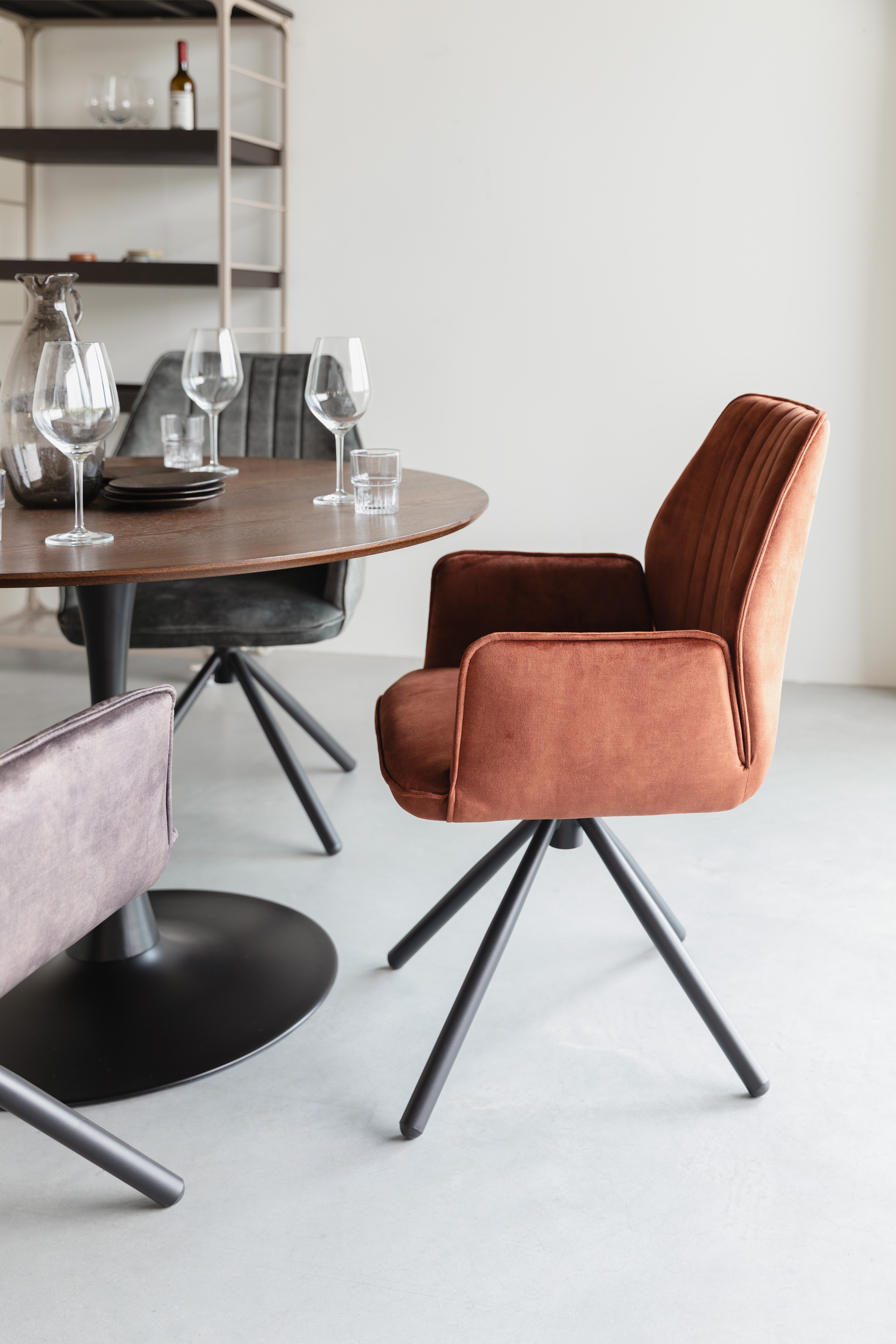 Fotel JAMIE červený