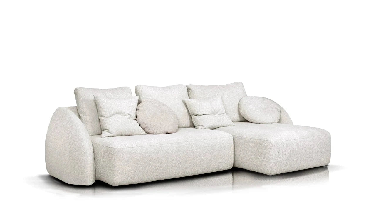 Left -hand corner nani upholstered