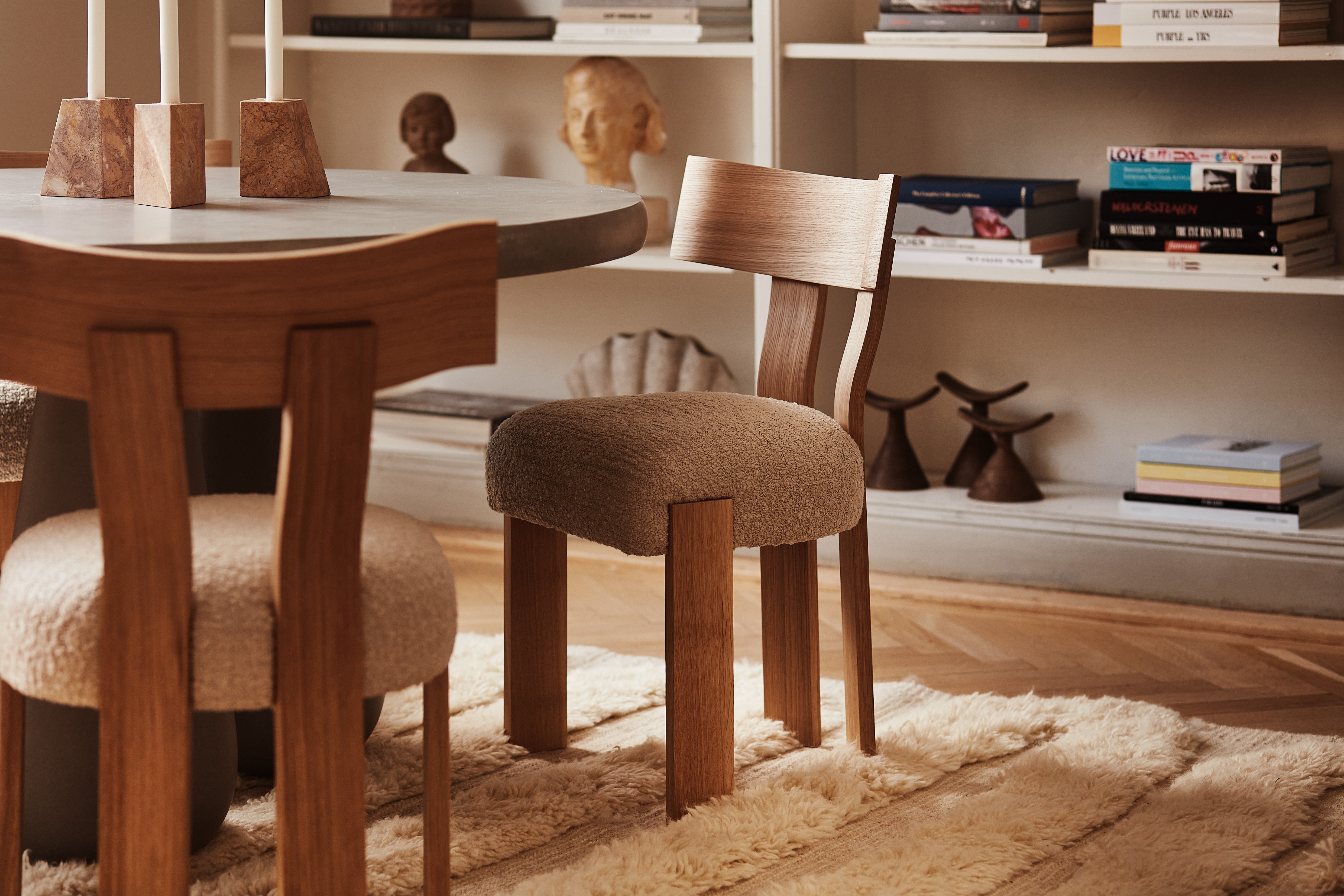 Koberec SNAKE RYA krémový