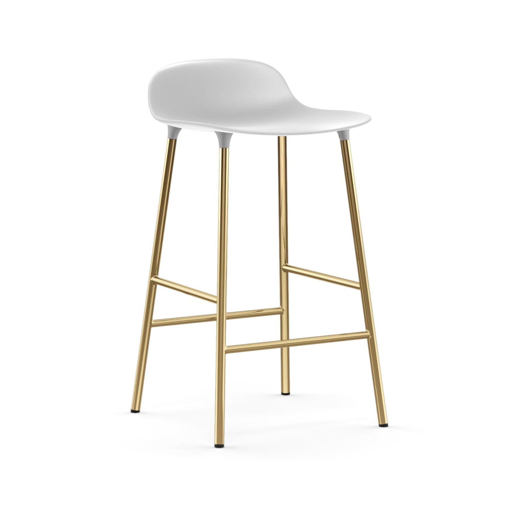 Hoker FORM biely so zlatým podstavcom