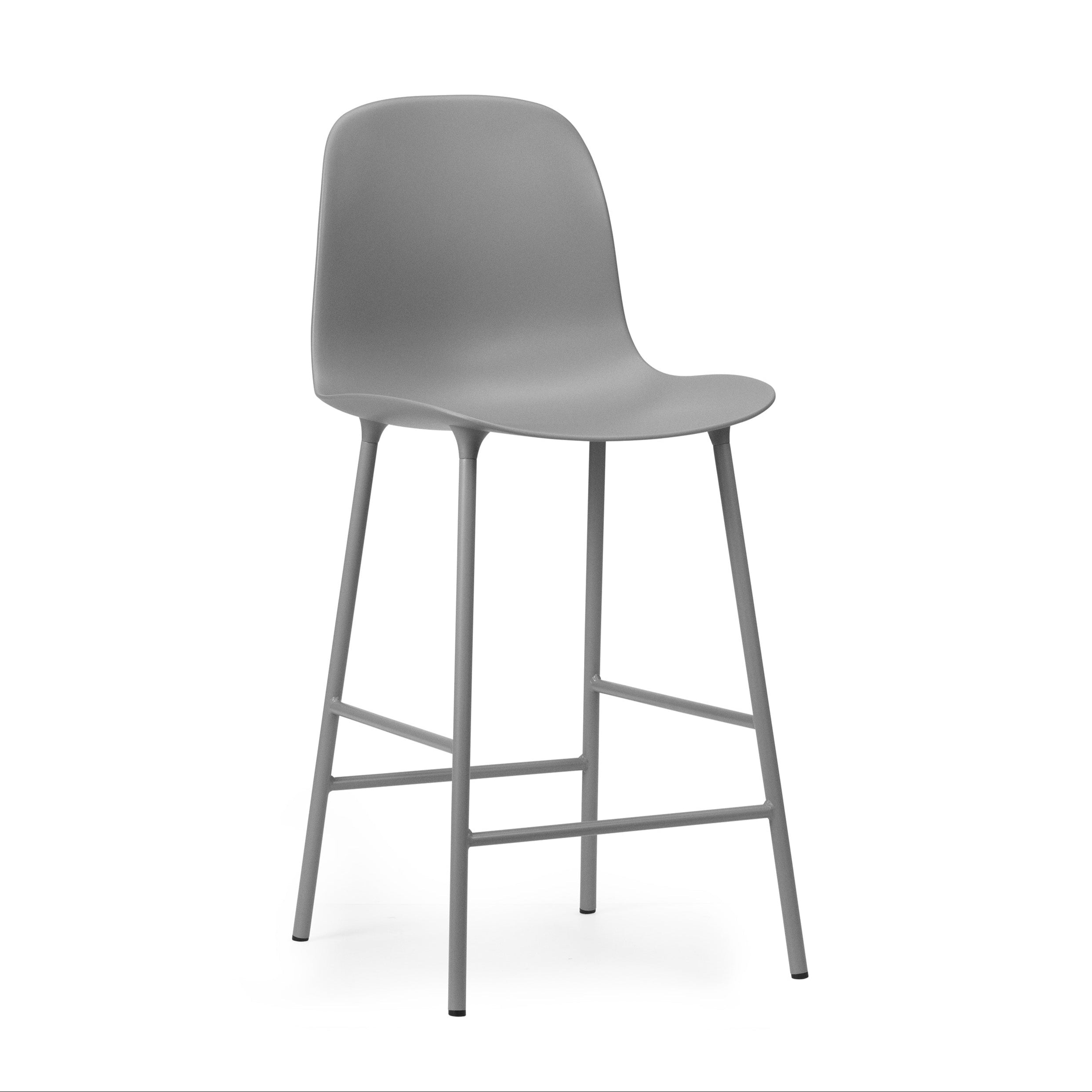 Barová stolička FORM šedá