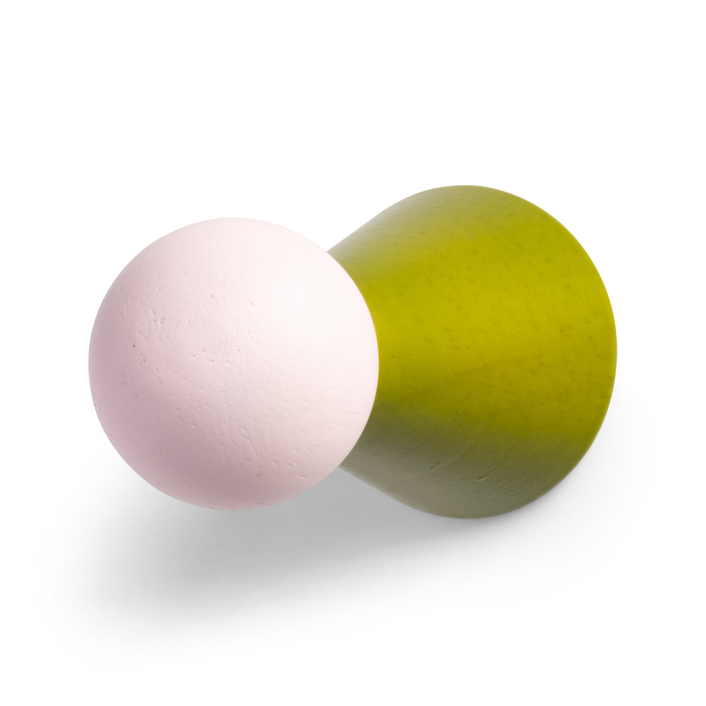 Sada nástenných háčikov HALMA zelená s ružovou