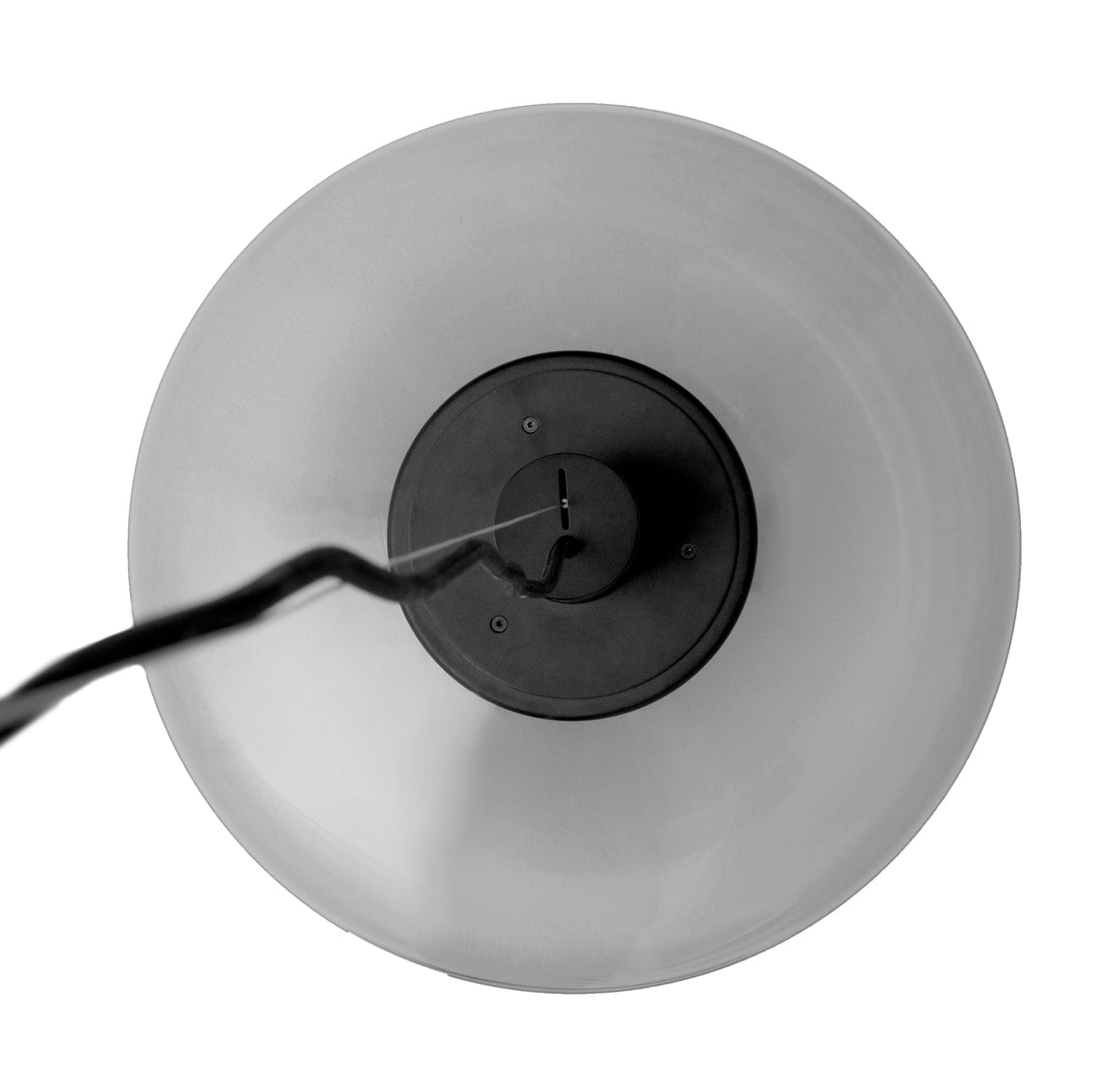 Závesná lampa BANK dymové sklo