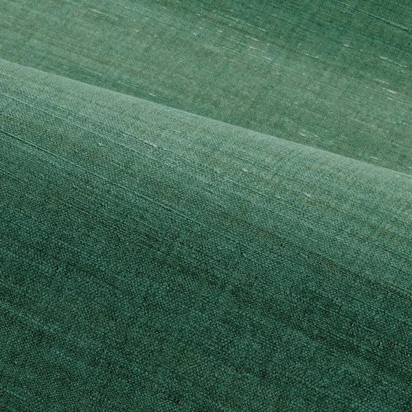 Structural wallpaper imitating silk SORA - EMERAUDE emerald