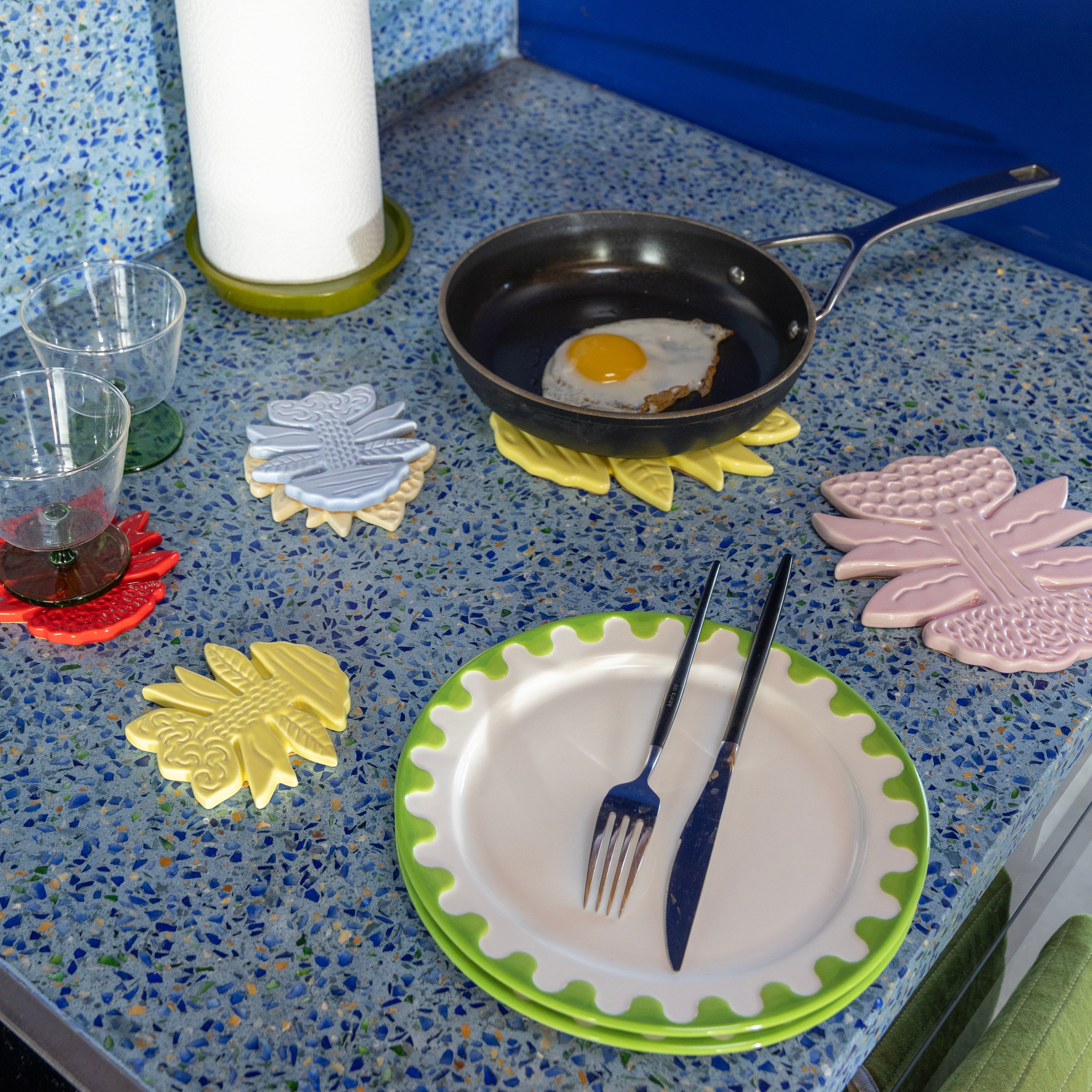 Súprava podložiek BLUME farebná