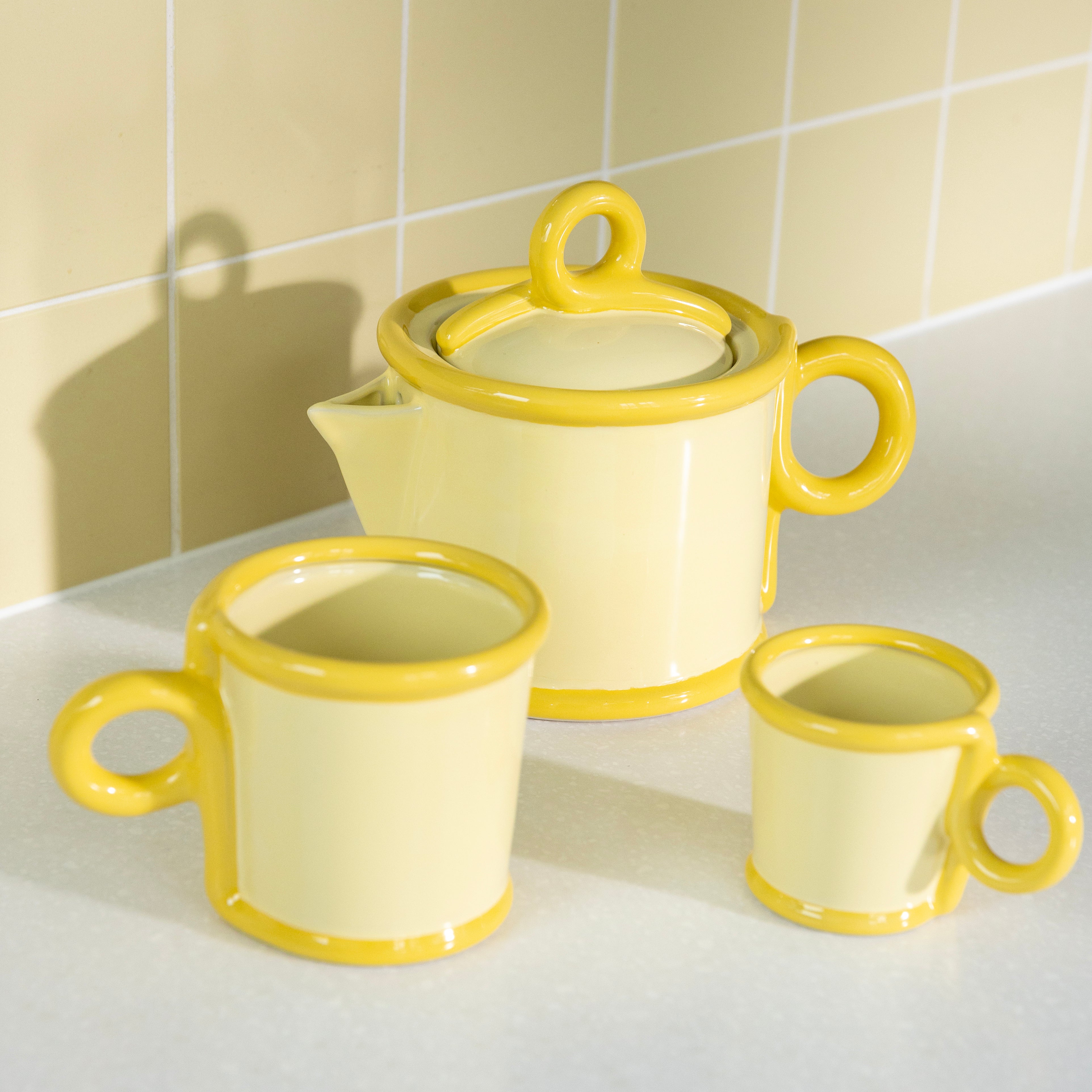 LOOP yellow cup set