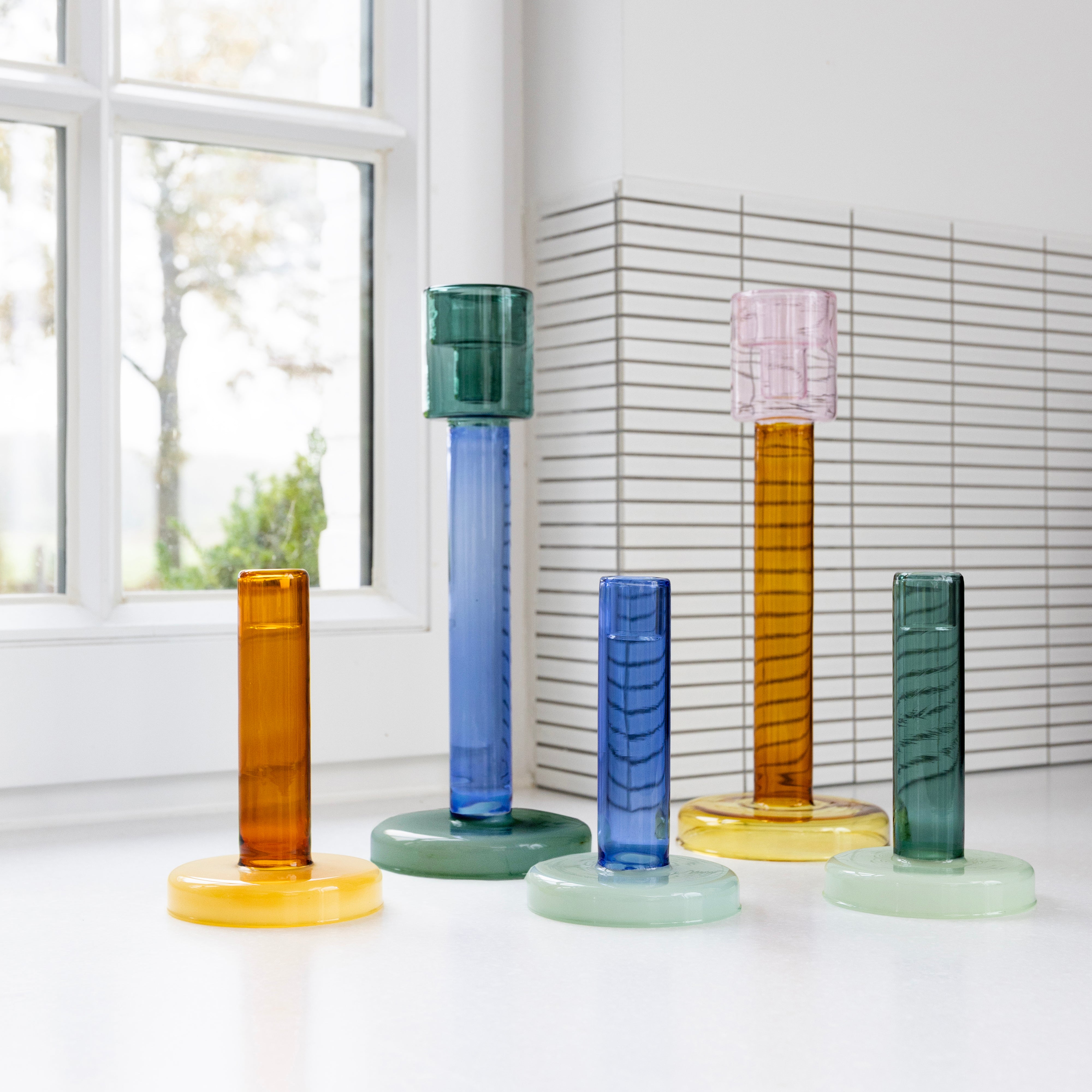 Sviečka BOLE modrá s mätou