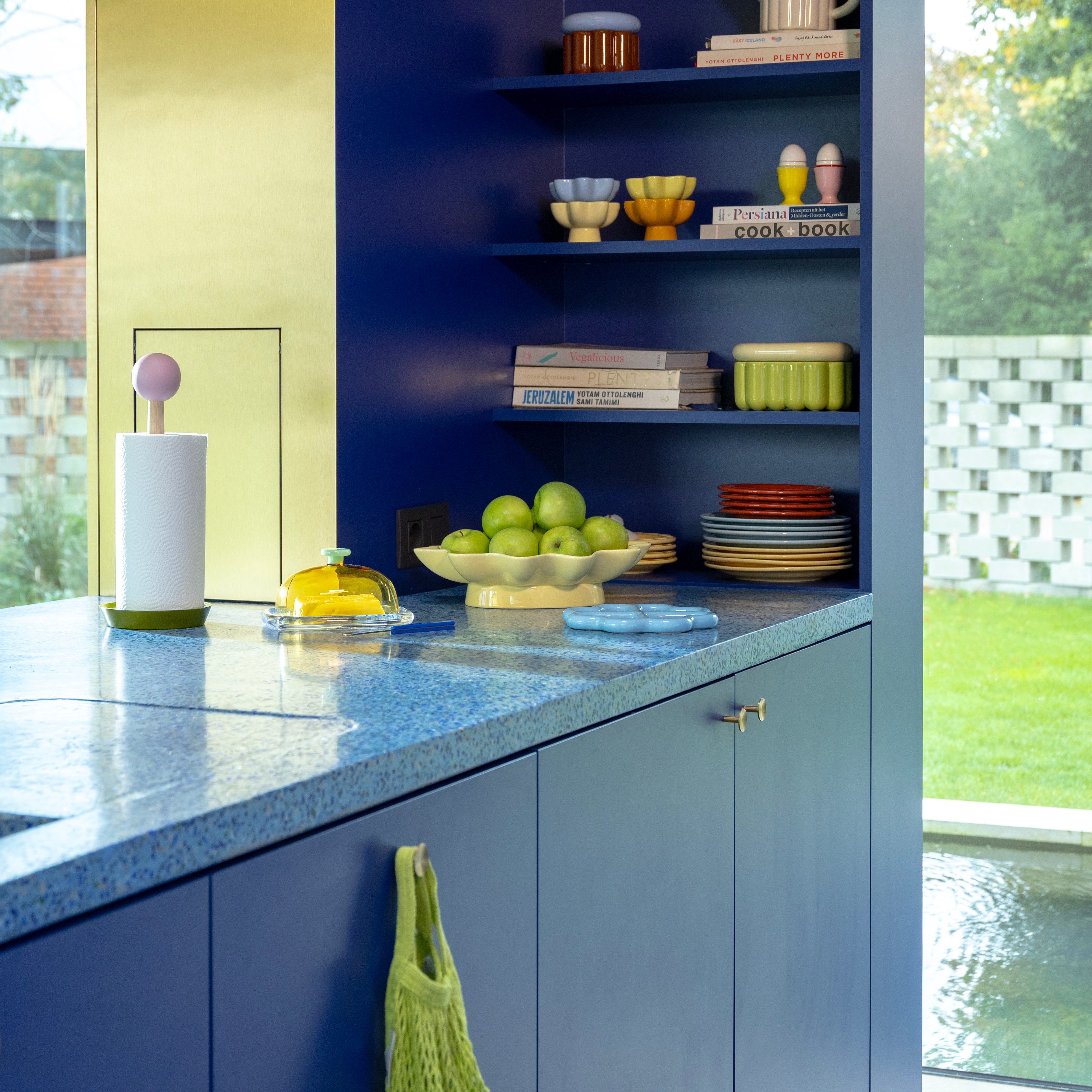 Okrúhly tanier SUN OVAL žltý