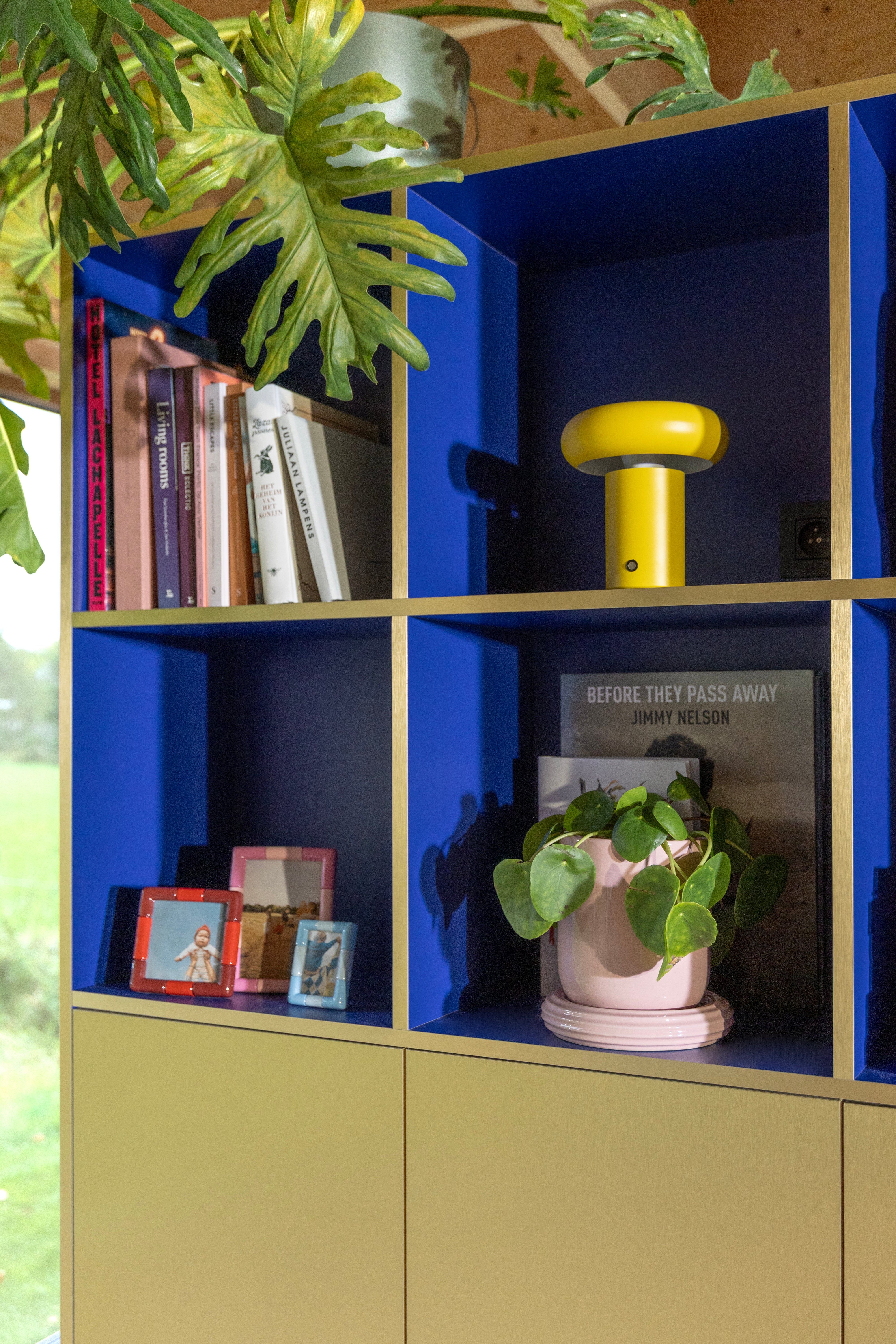 Prenosná lampa GLIMPSE žltá