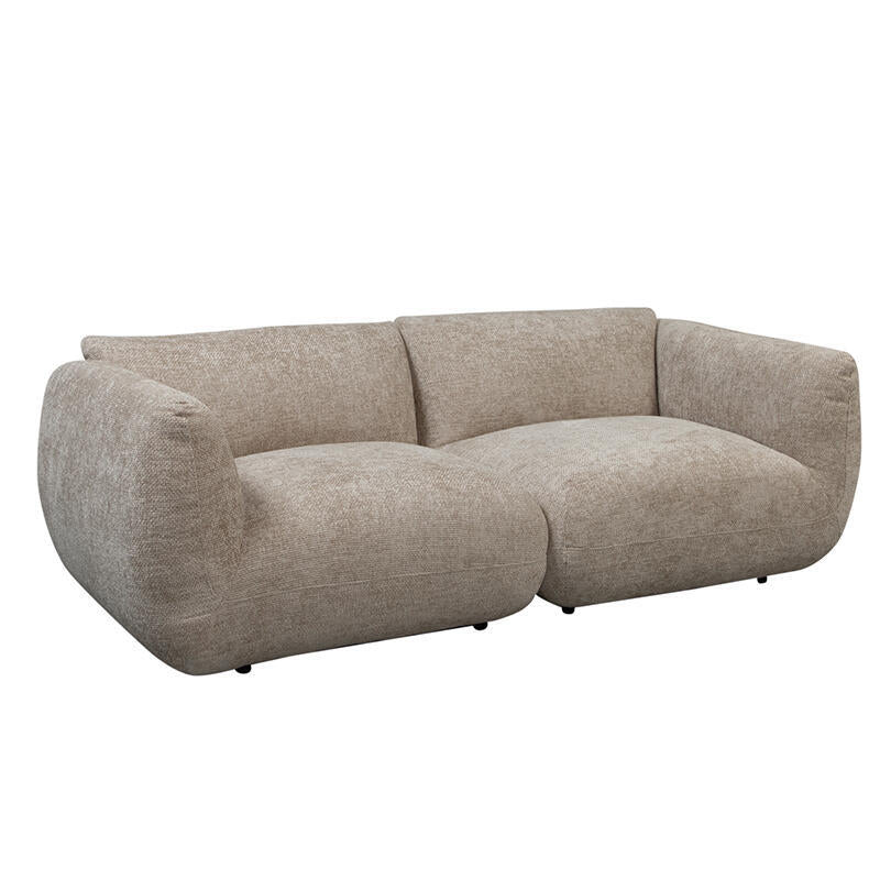Sofa pre 2,5 osoby AMSTERDAM v béžovej latte farbe
