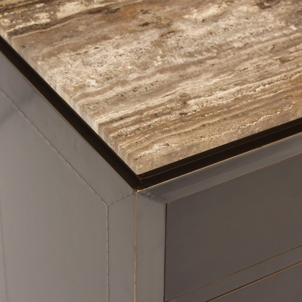 RUSSO Nightstand Brown
