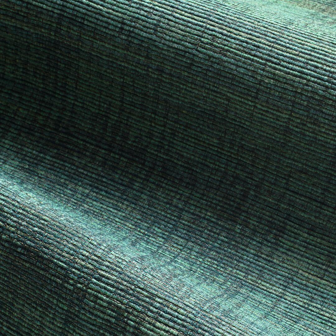 Textile wallpaper with a structural canvas look ORCADE - CELADON mint green