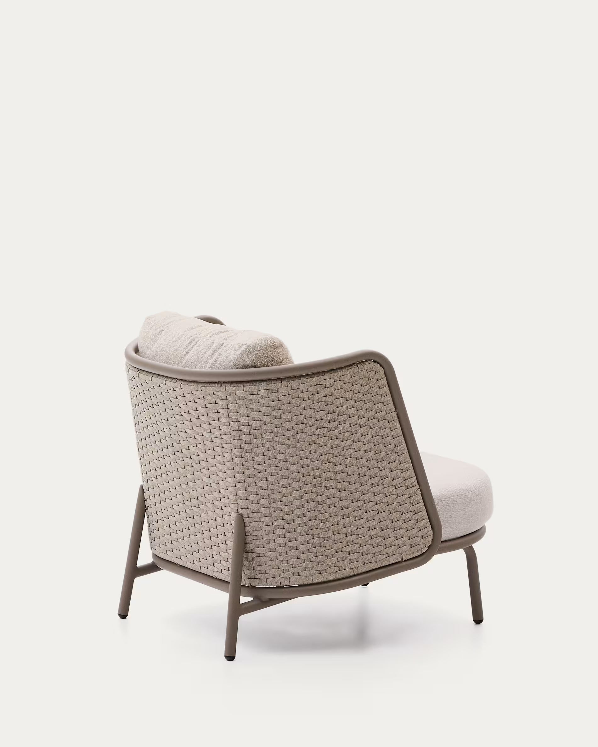 Sedalis beige garden armchair