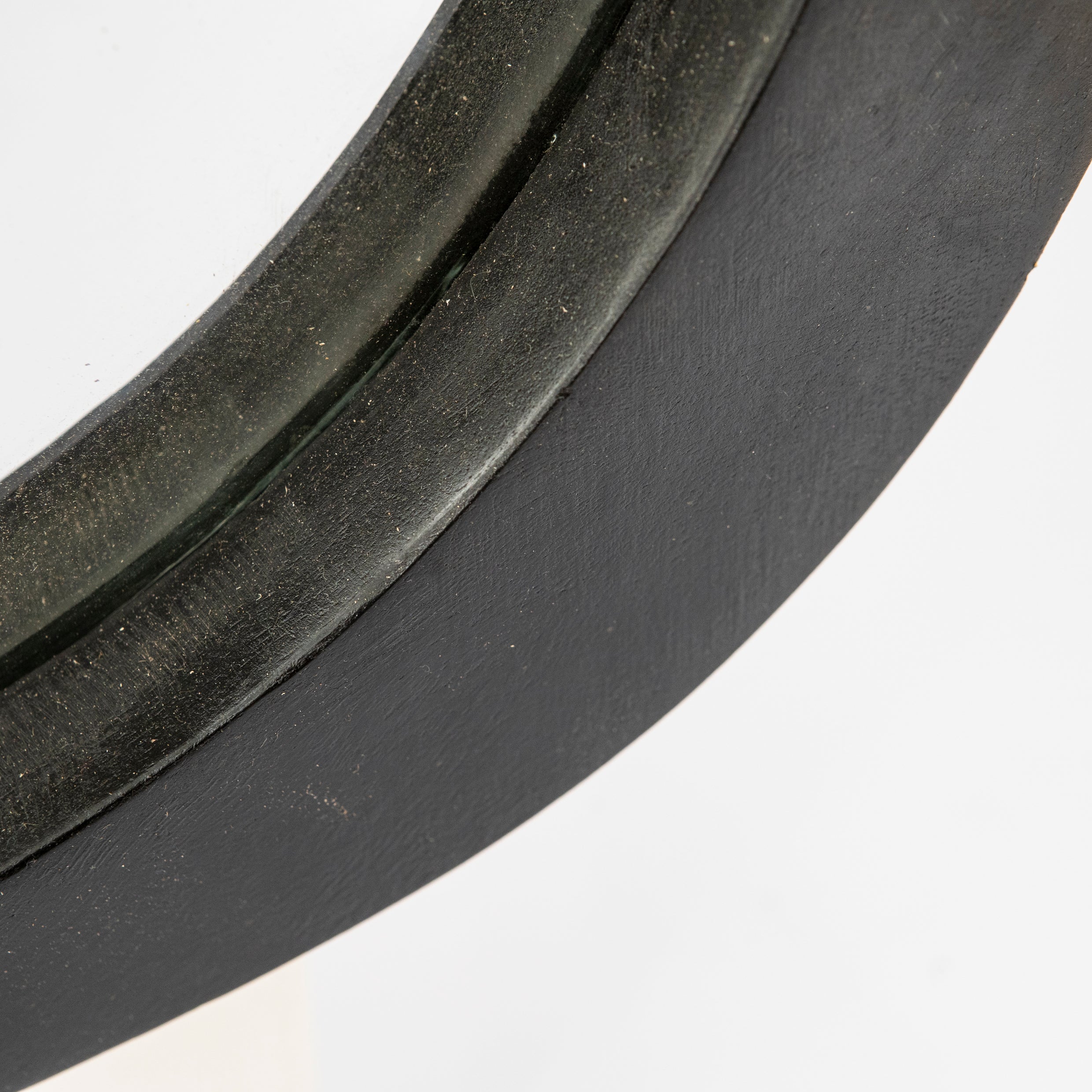 PLECTO Mirror black mango wood