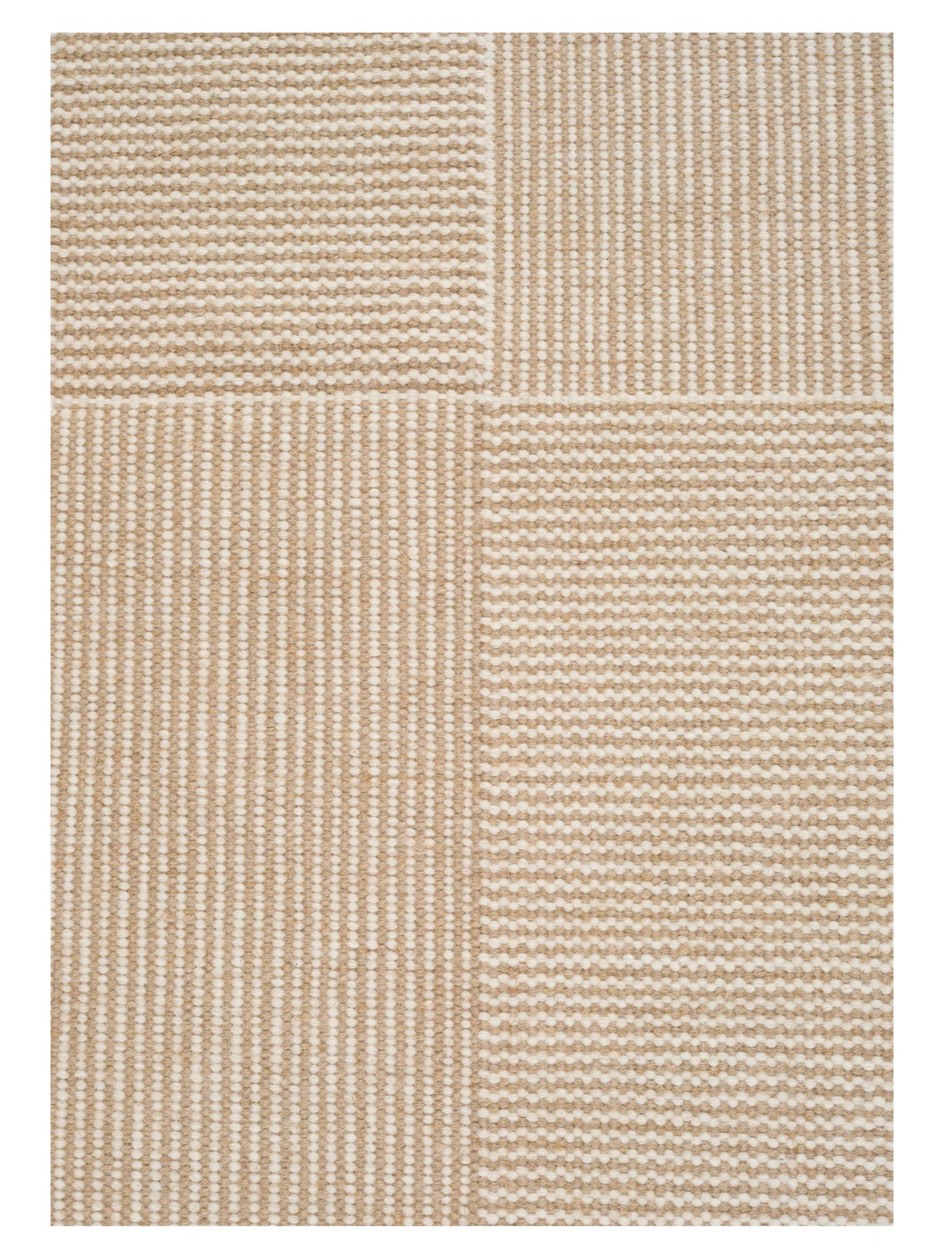 KENT rug white with beige