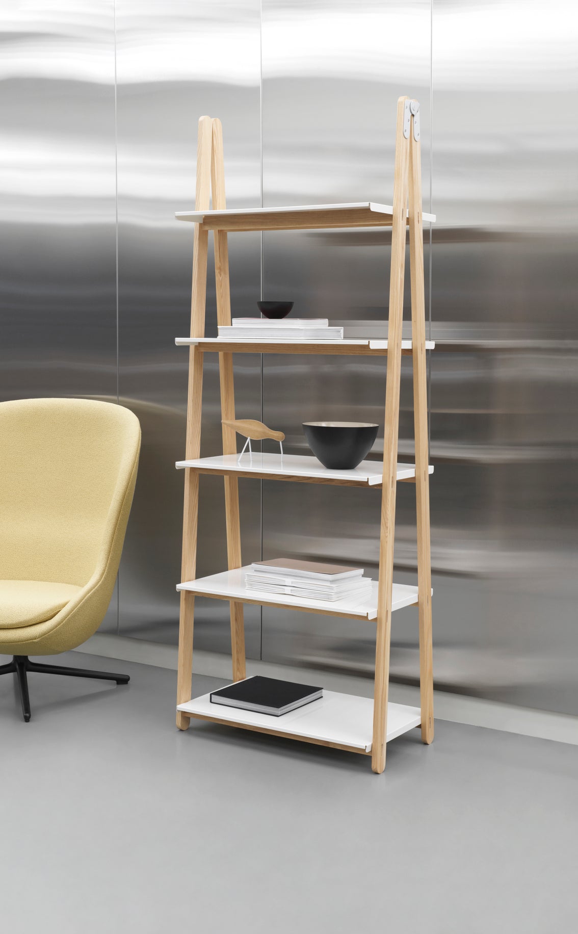 Regál ONE STEP UP z dubového dreva