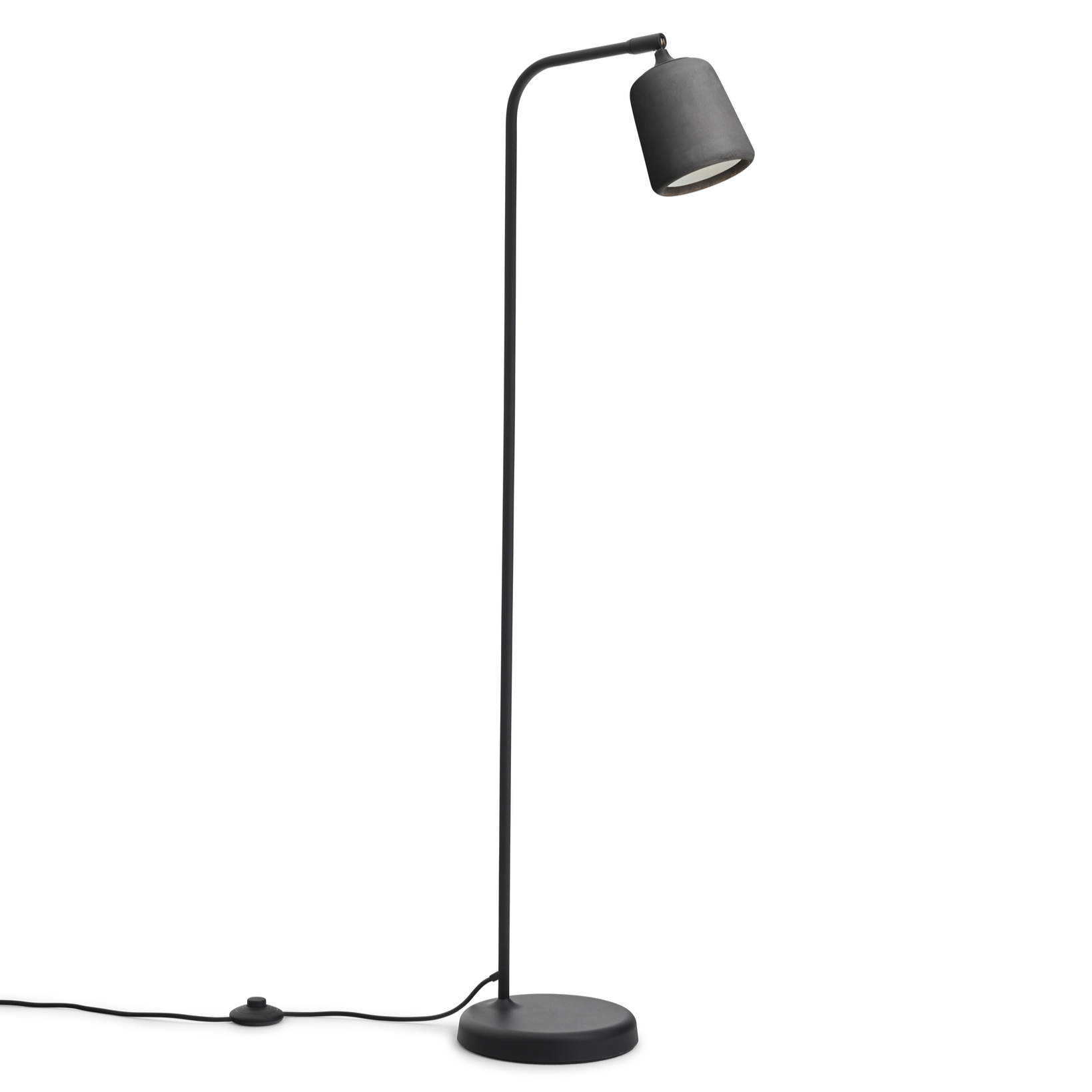 Floor lamp Material dark cement