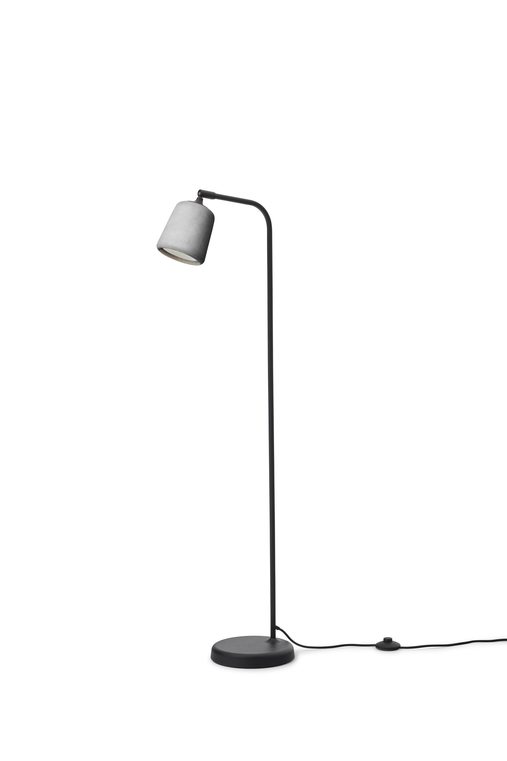 Floor lamp material light cement