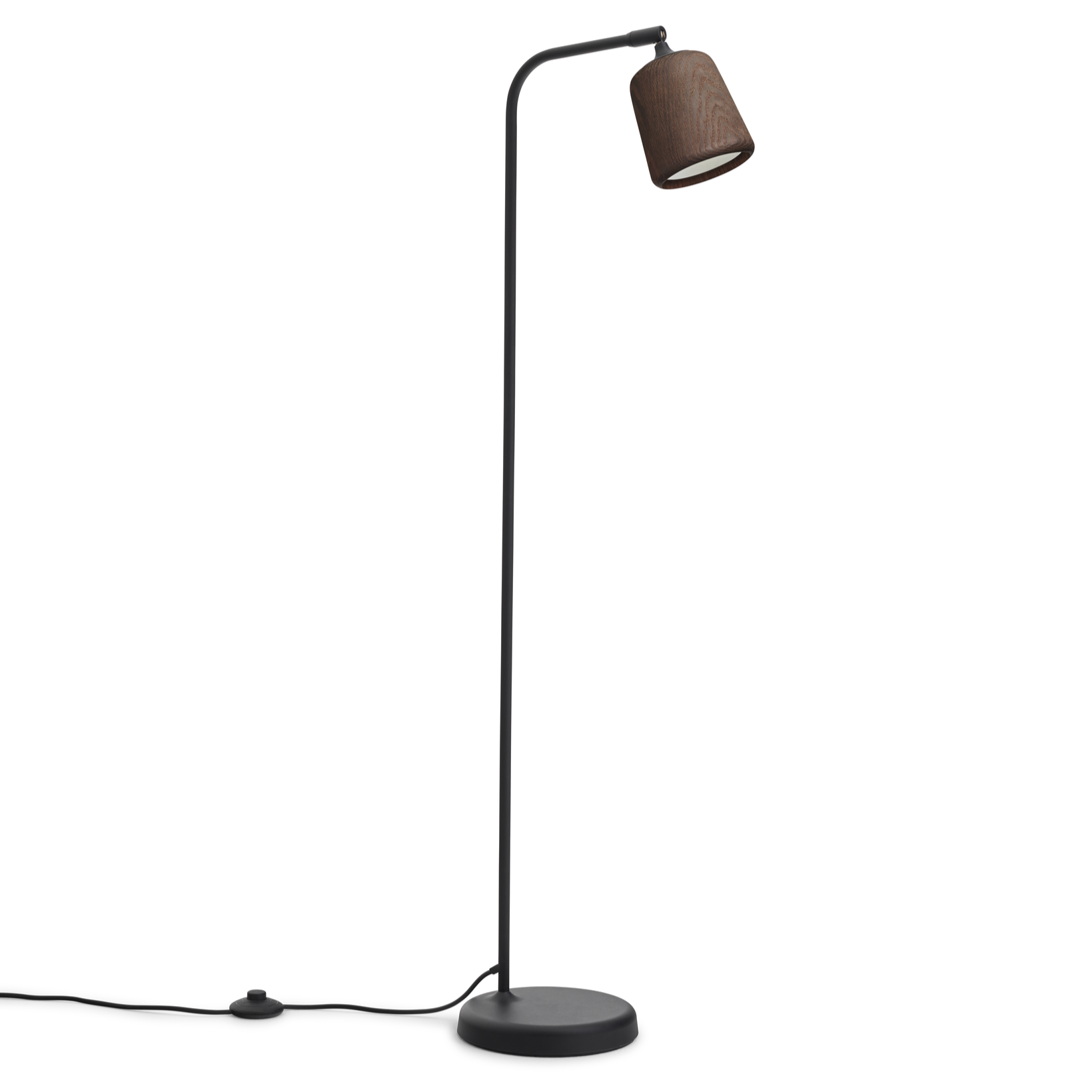 Floor lamp material smoked oak