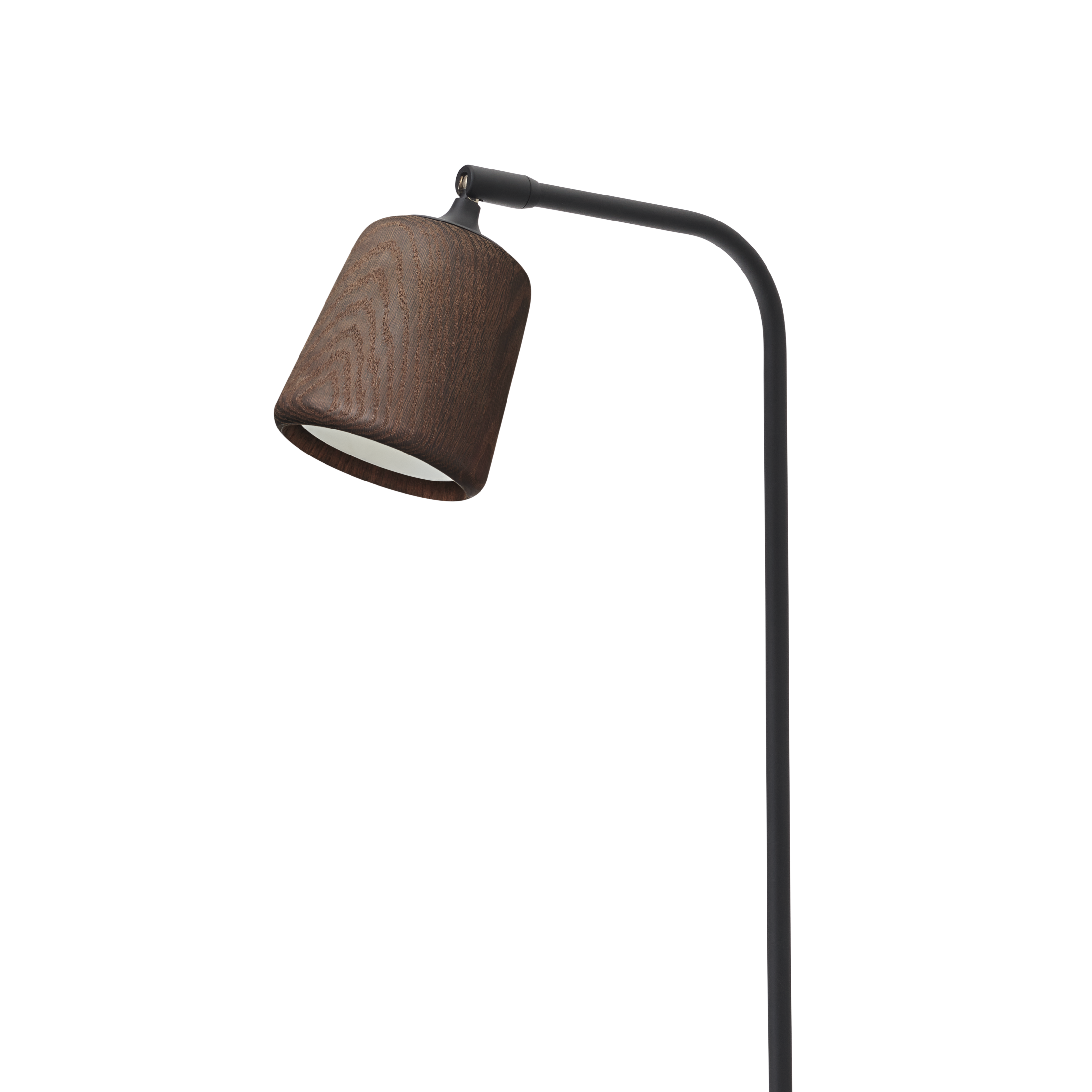 Floor lamp material smoked oak