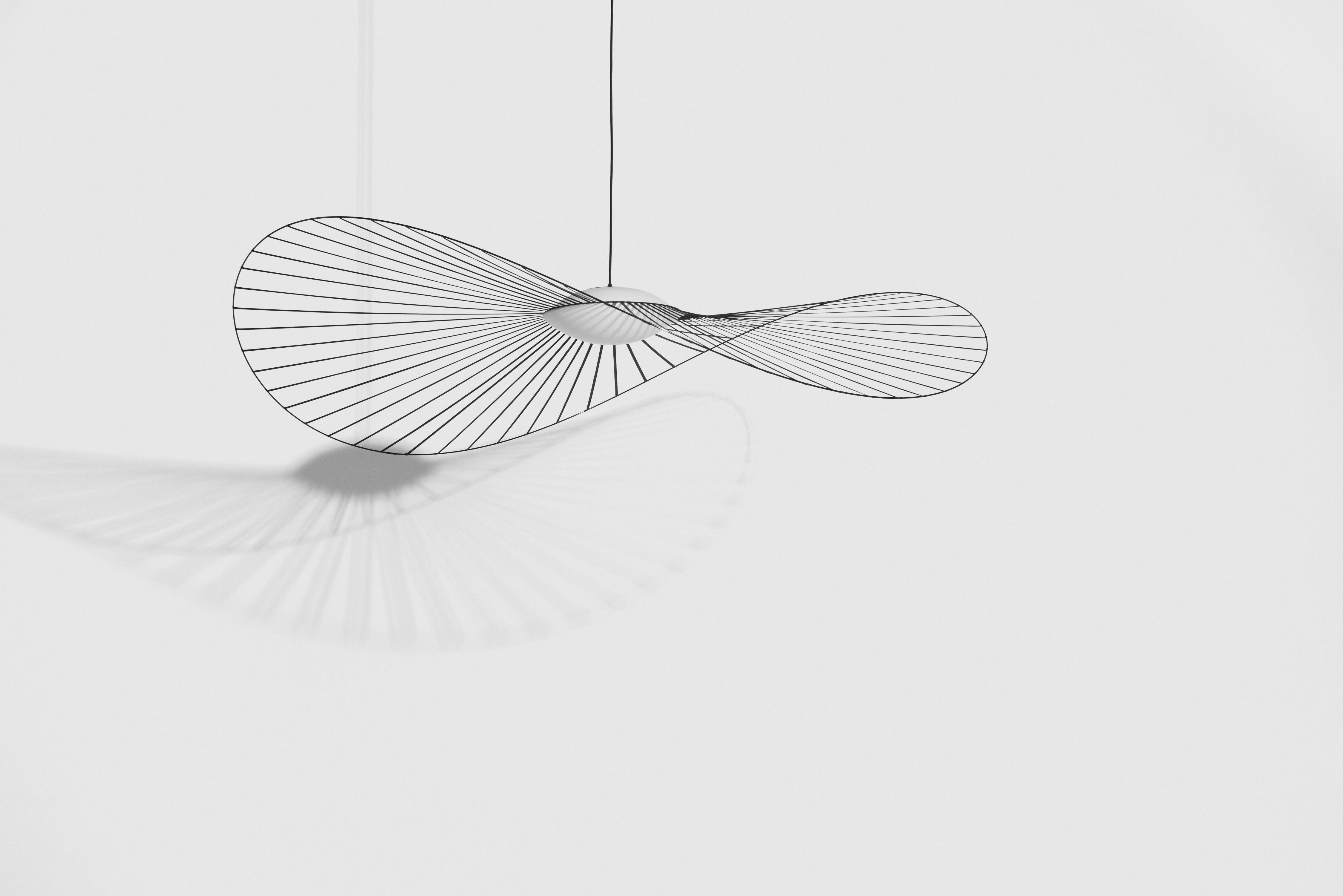 Závesná lampa VERTIGO NOVA čierna