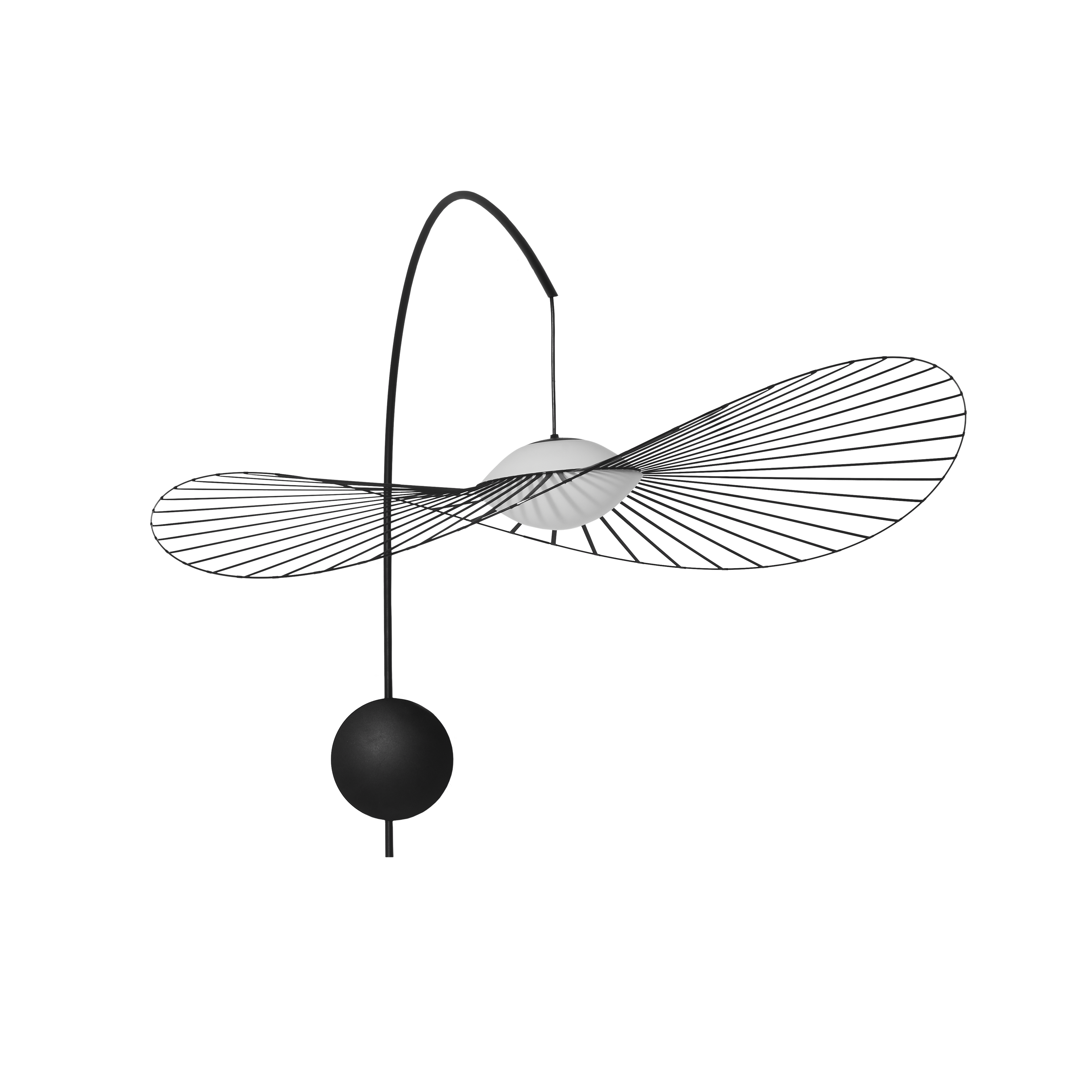 Nástenná lampa VERTIGO NOVA čierna